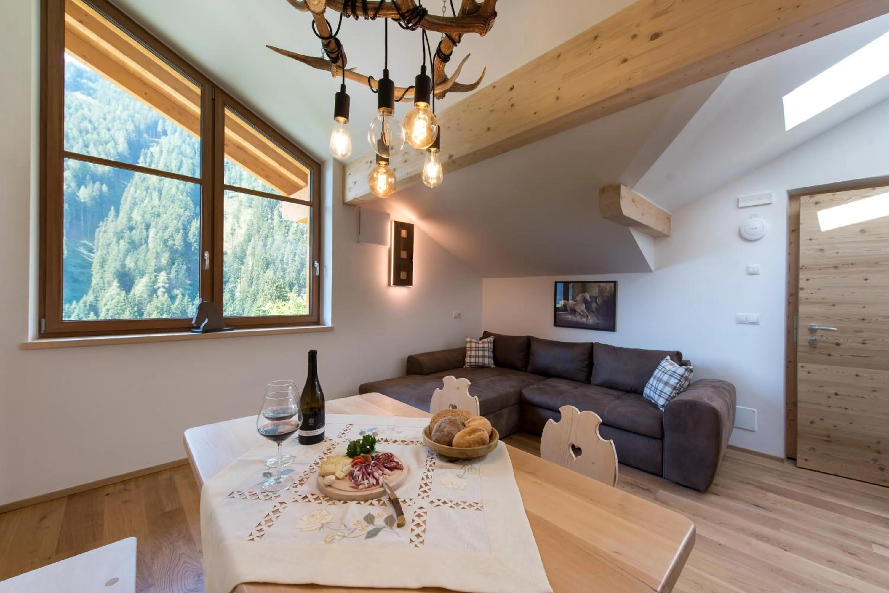 Living room in Seebacher Apartments