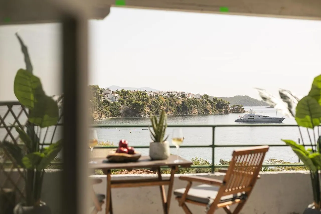 Sea view in Nimfi Hotel, Skiathos