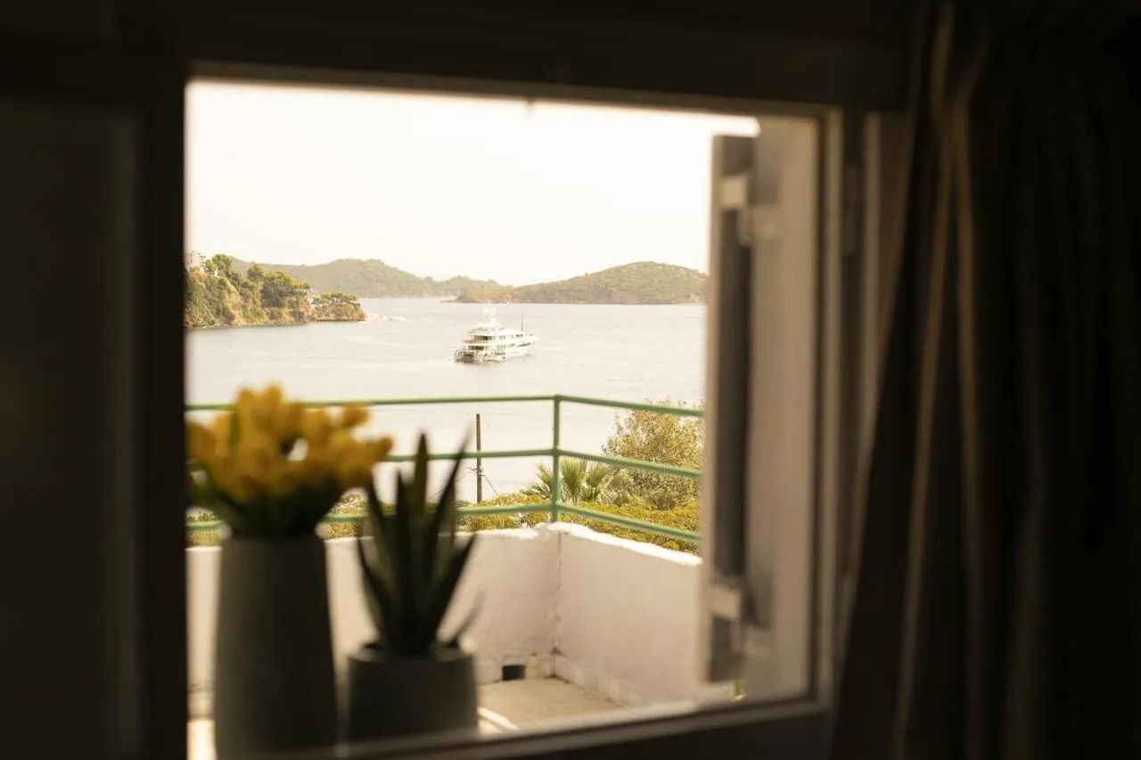 Sea view in Nimfi Hotel, Skiathos
