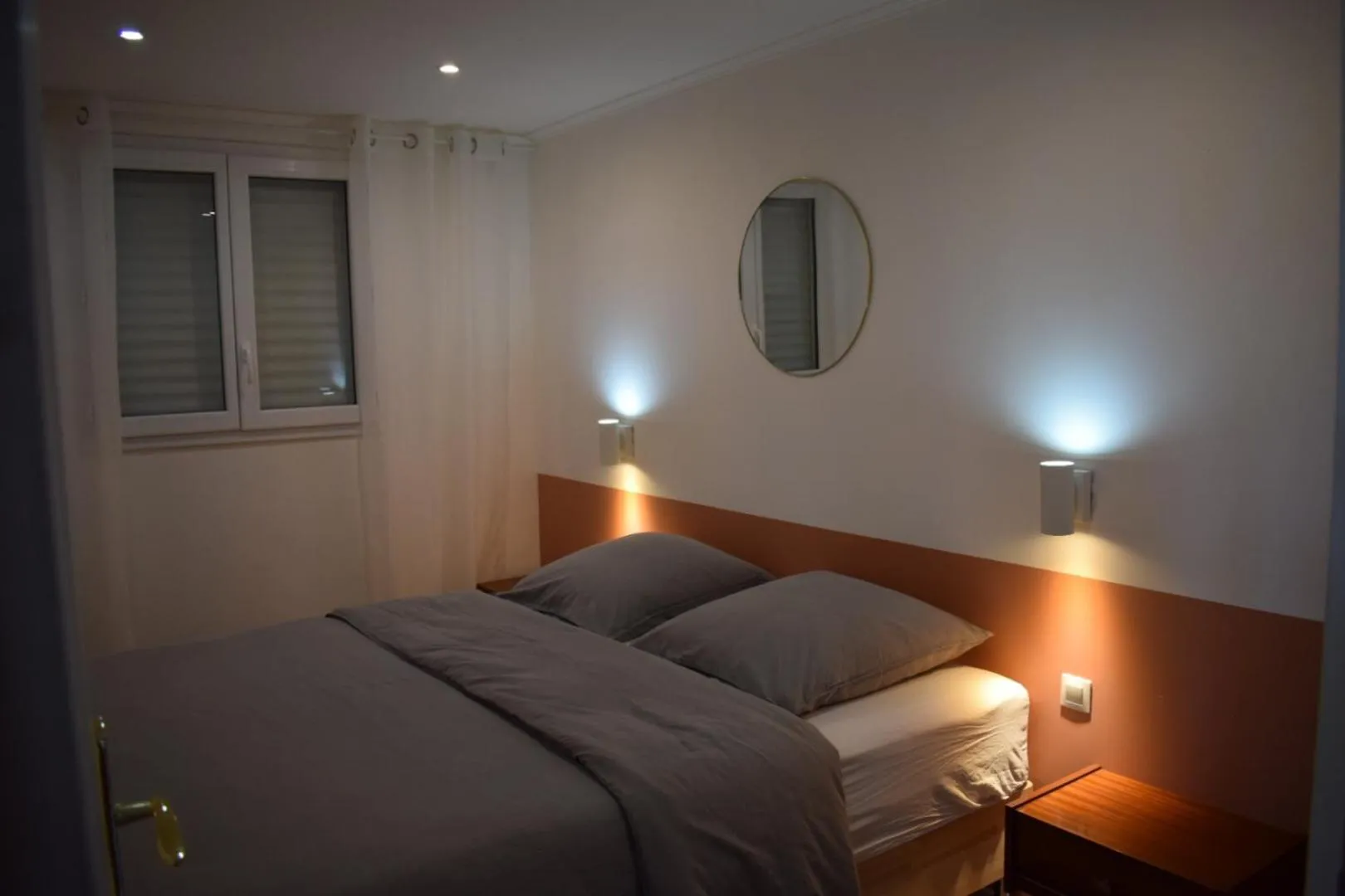 Bedroom, Bed in Les sapins verts -inspiration deluxe