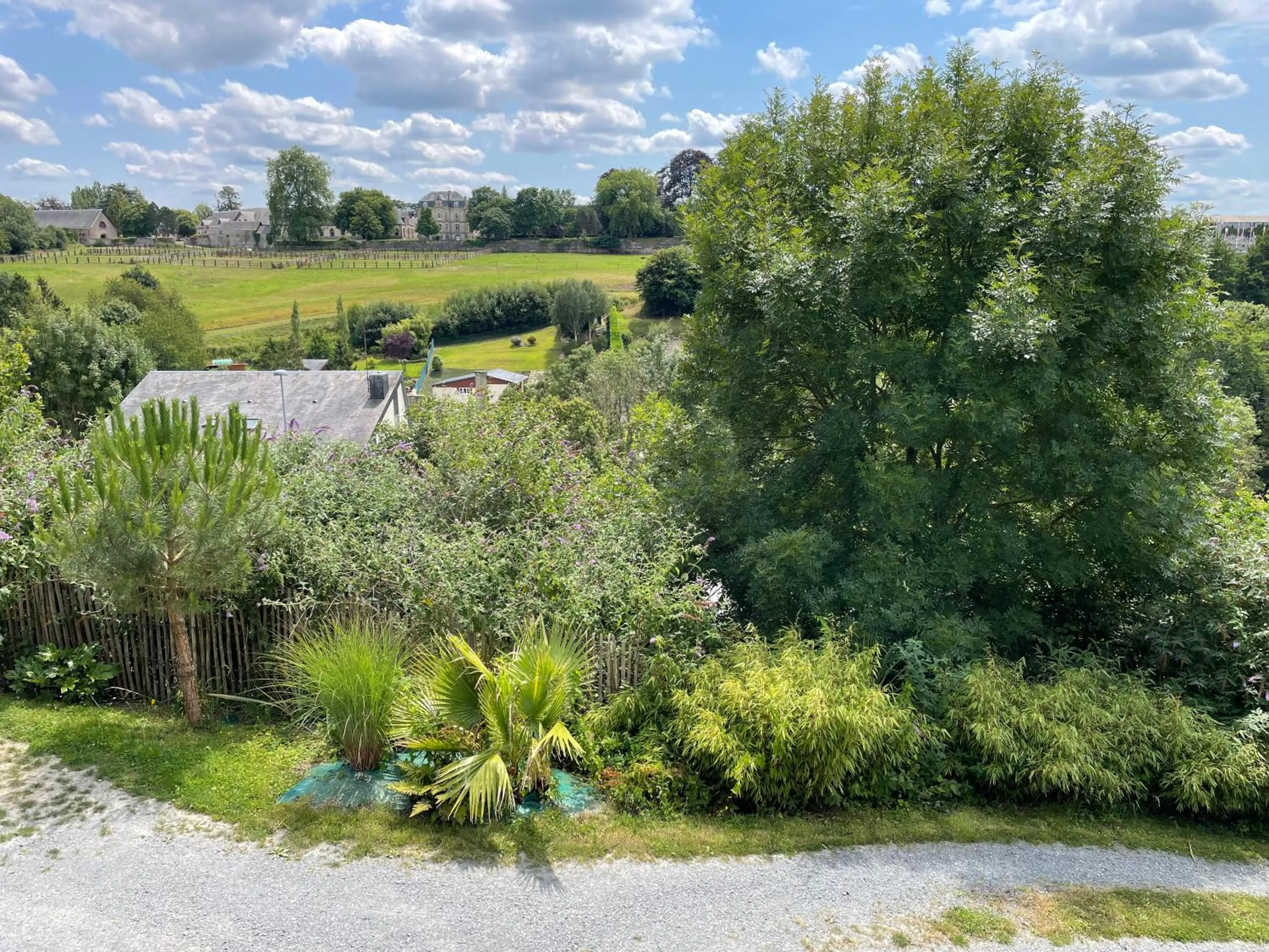 Garden view in Les sapins verts -inspiration deluxe