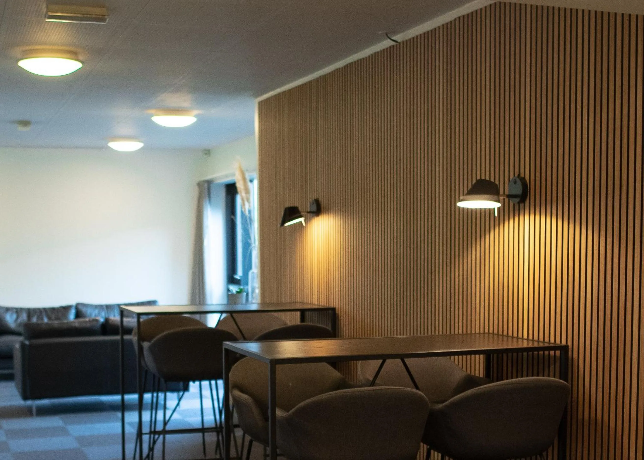 Communal lounge/ TV room in Vildbjerg Sports Hotel & Kulturcenter