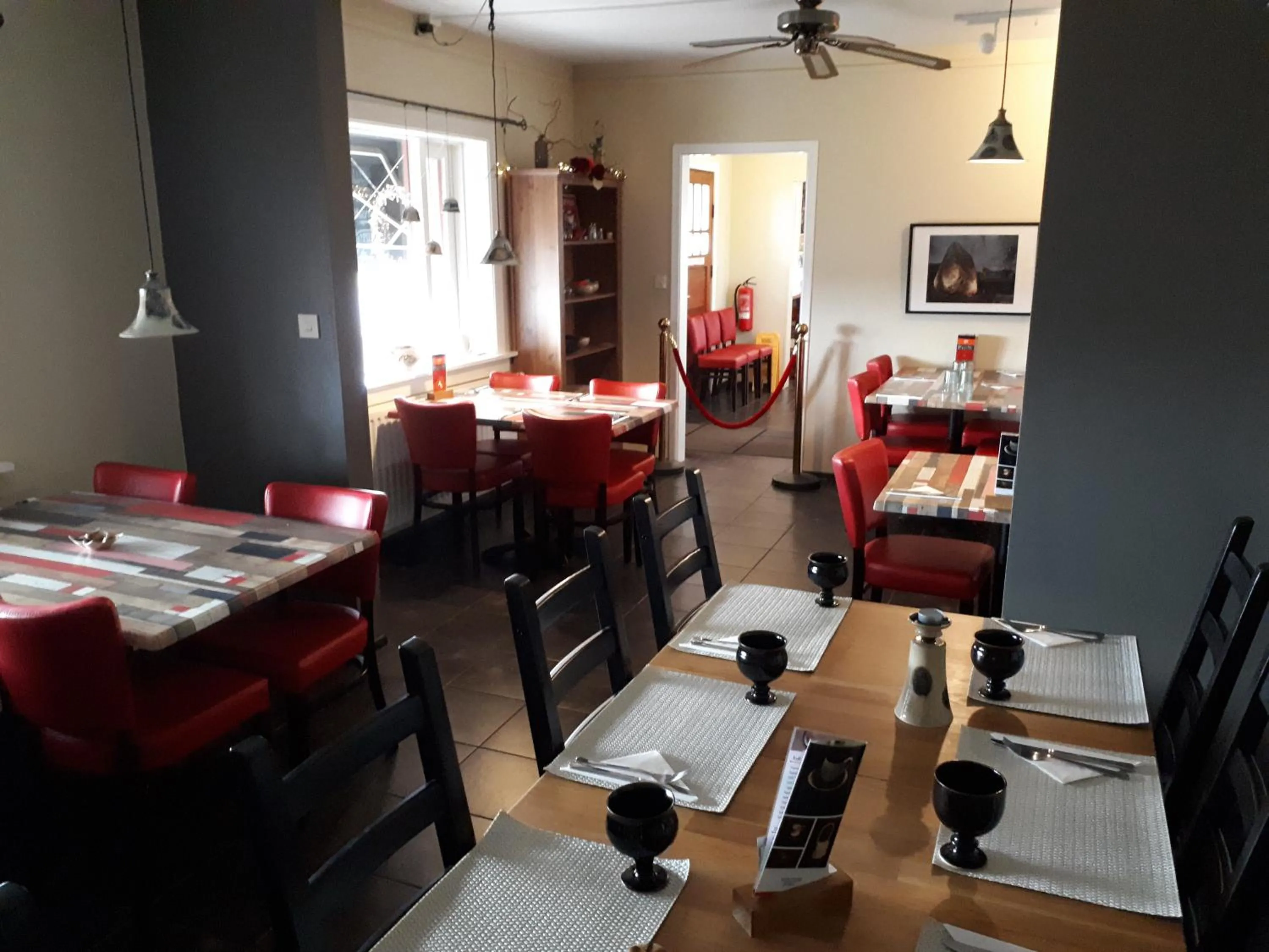 Restaurant/places to eat in Eldstó Art Café Guesthouse
