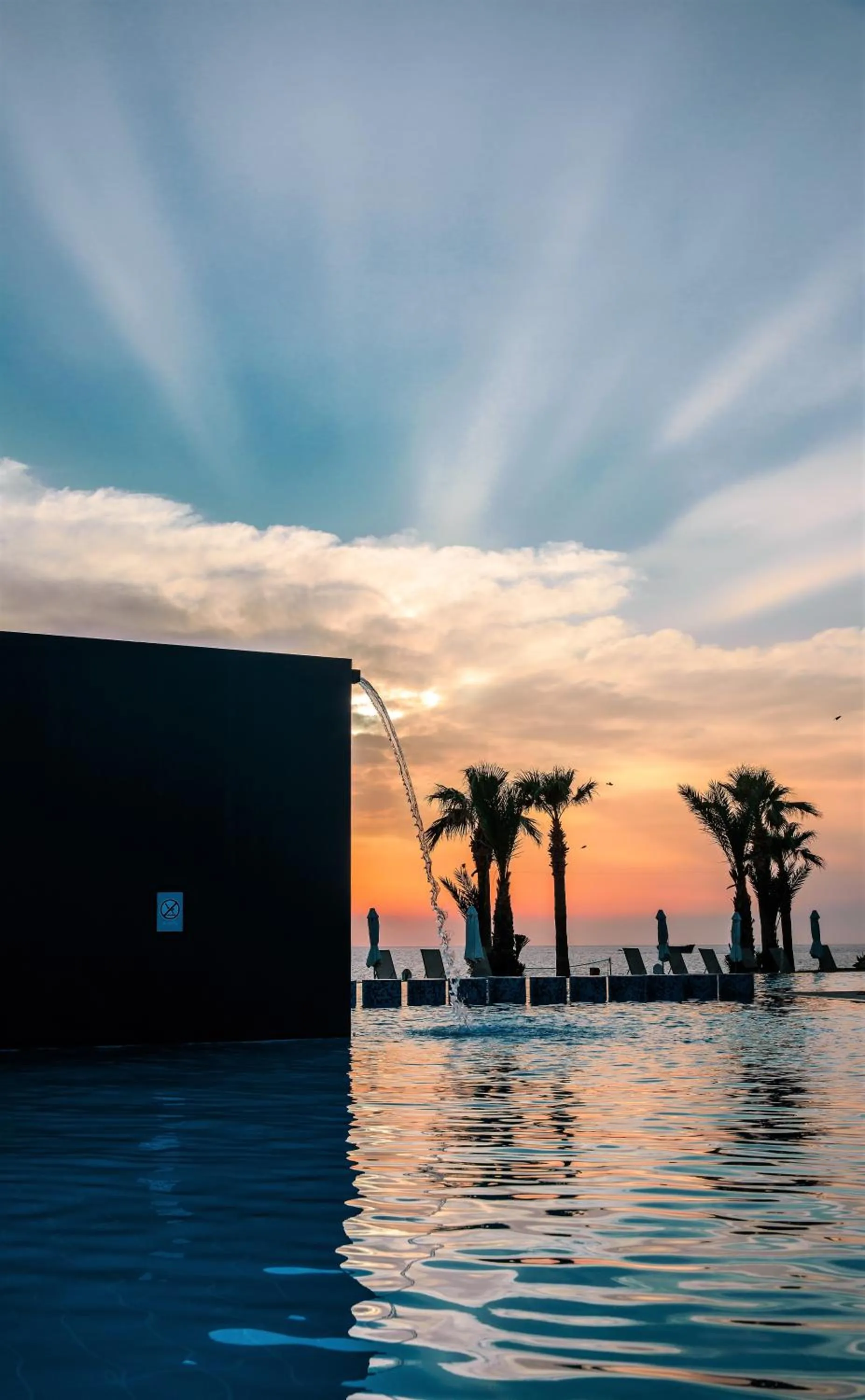 Swimming pool in Blue Lagoon Kosher Hotel (by Capital Coast Resort & Spa)