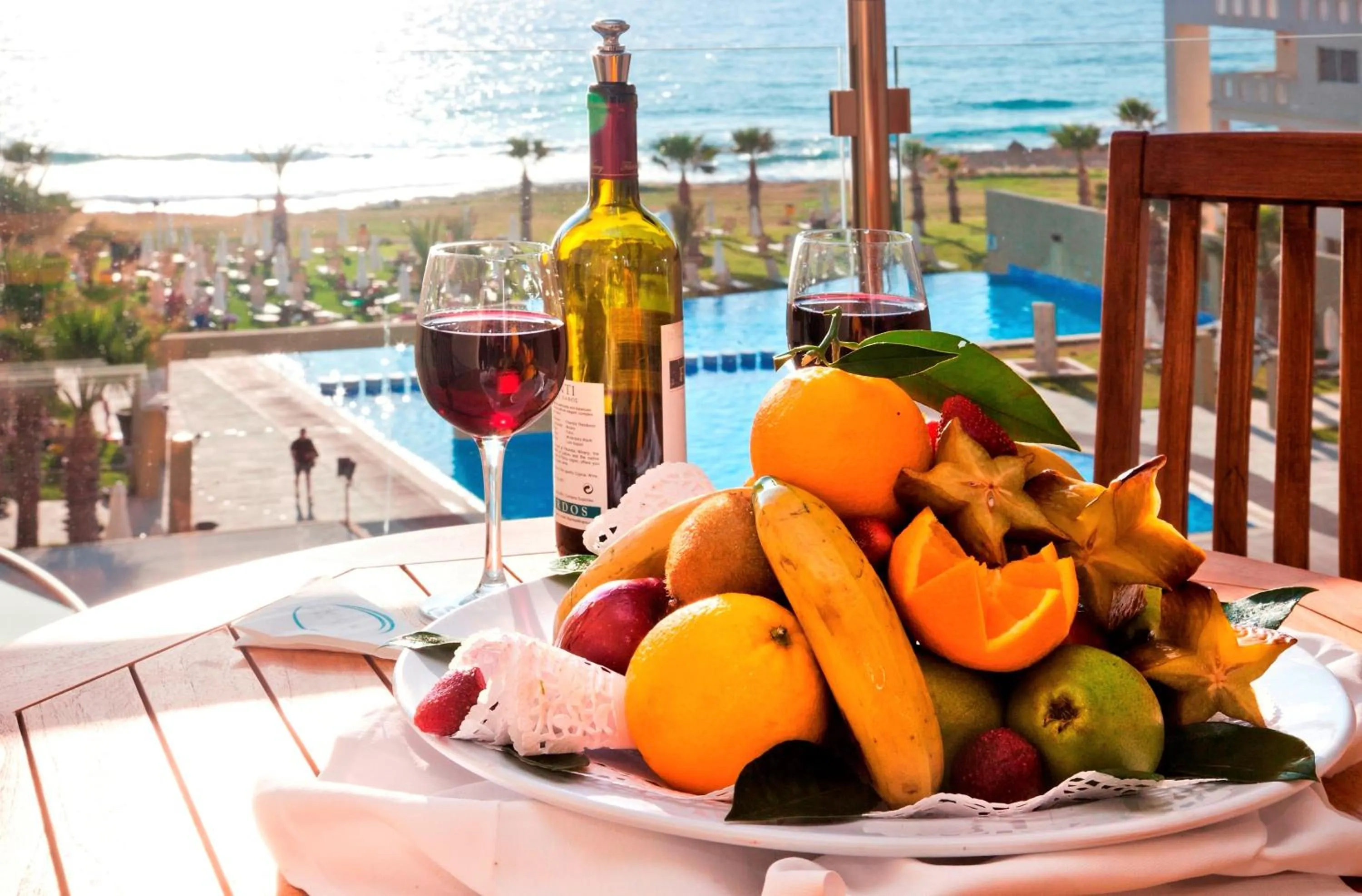 Food in Blue Lagoon Kosher Hotel (by Capital Coast Resort & Spa)