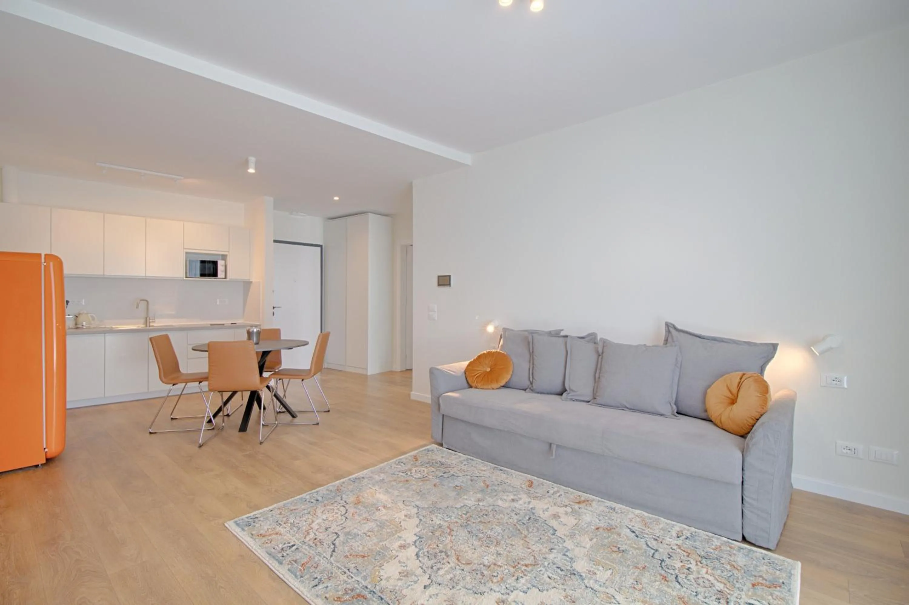 Living room in The Rooms Serviced Apartments Tirana