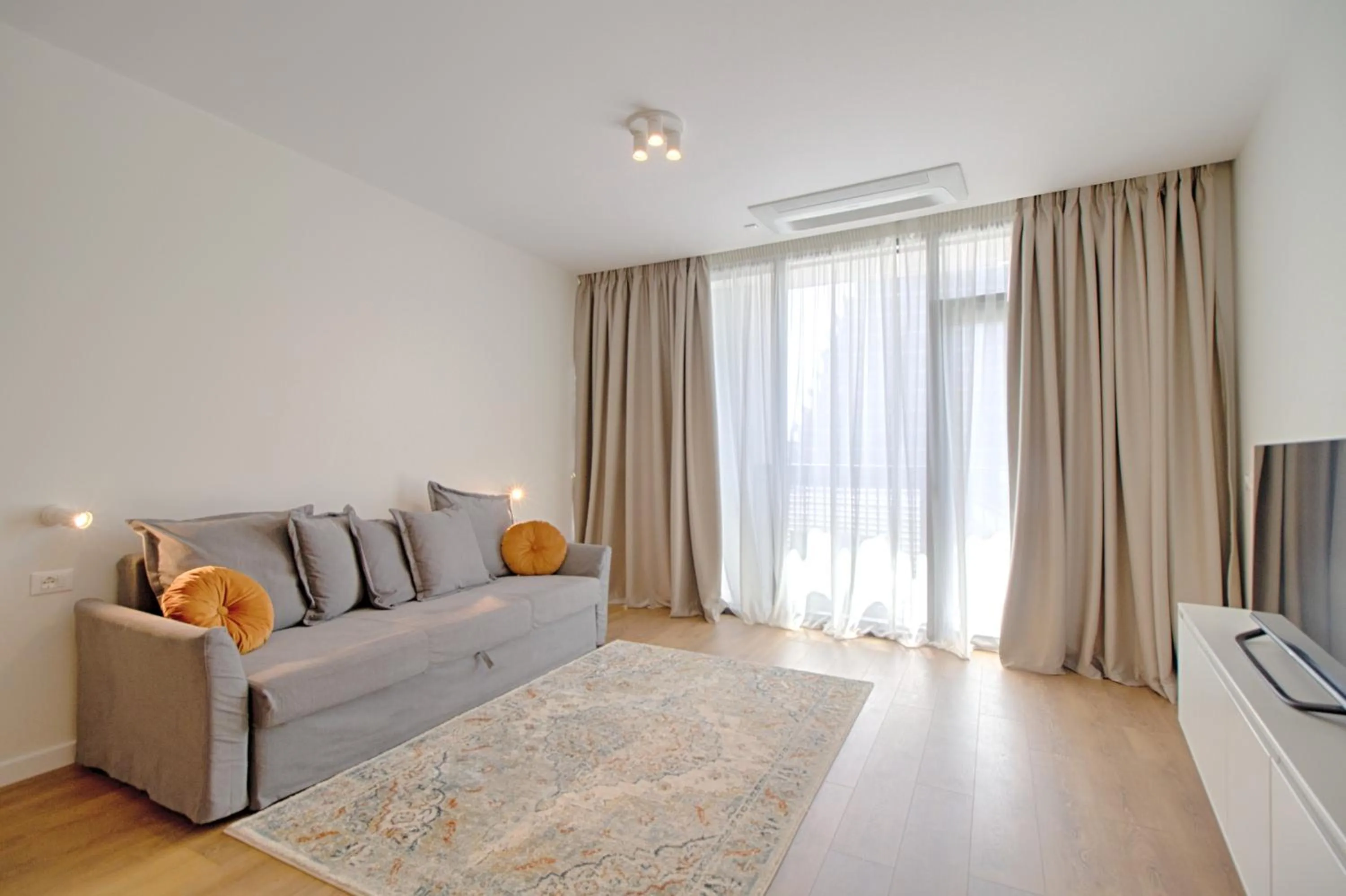 TV and multimedia, Bed in The Rooms Serviced Apartments Tirana