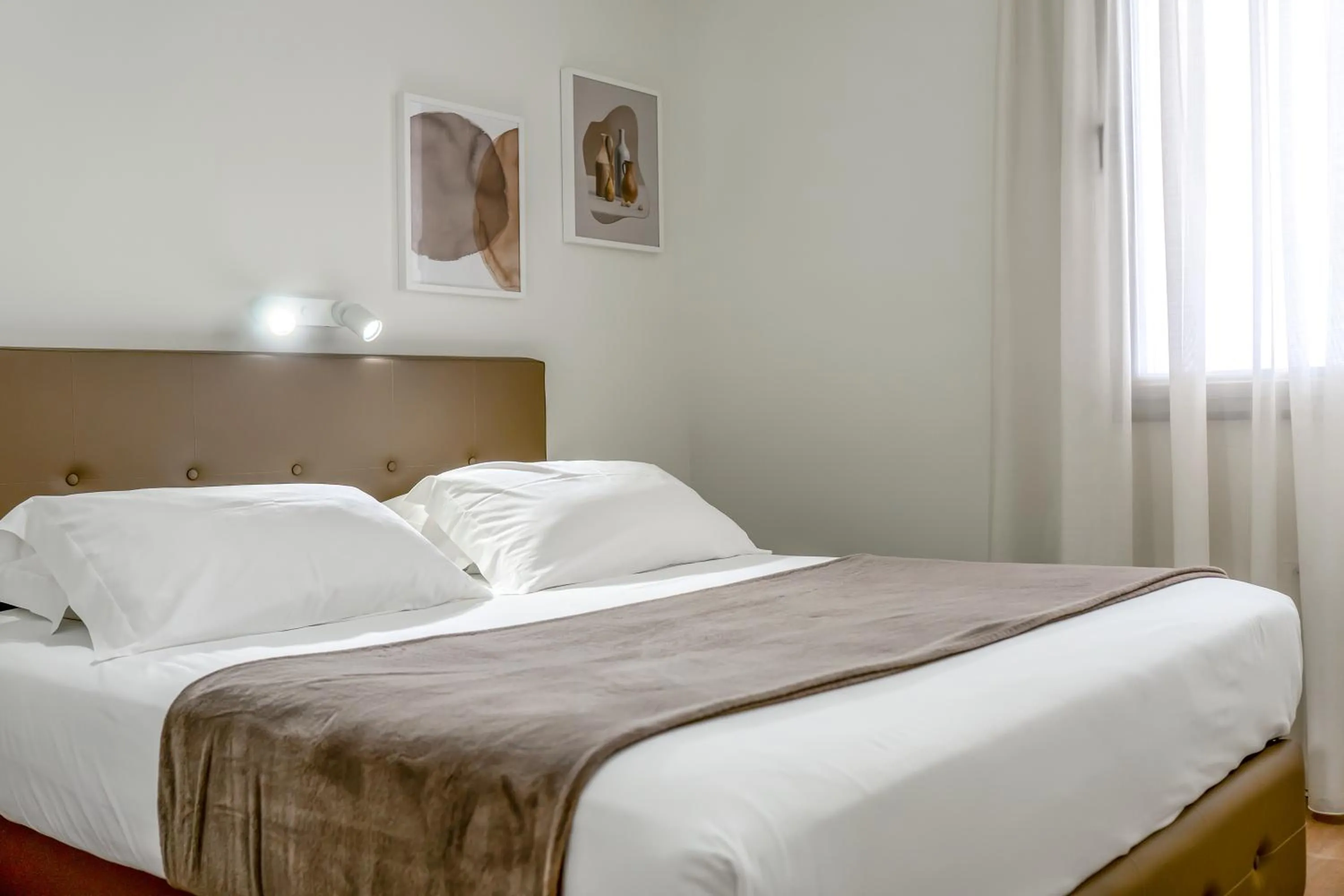 Fitness centre/facilities, Bed in The Rooms Serviced Apartments Tirana