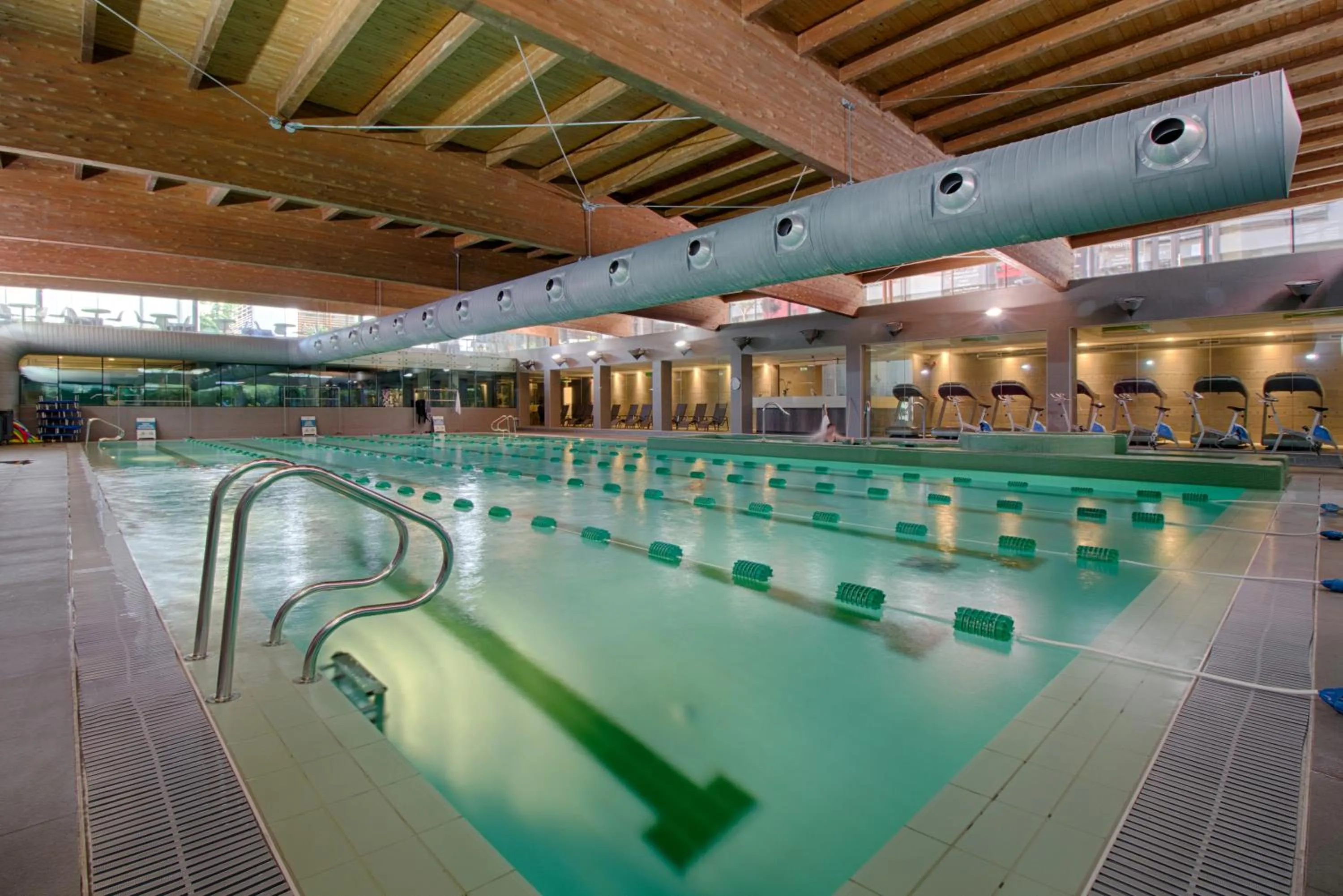 Swimming pool in The Rooms Serviced Apartments Tirana