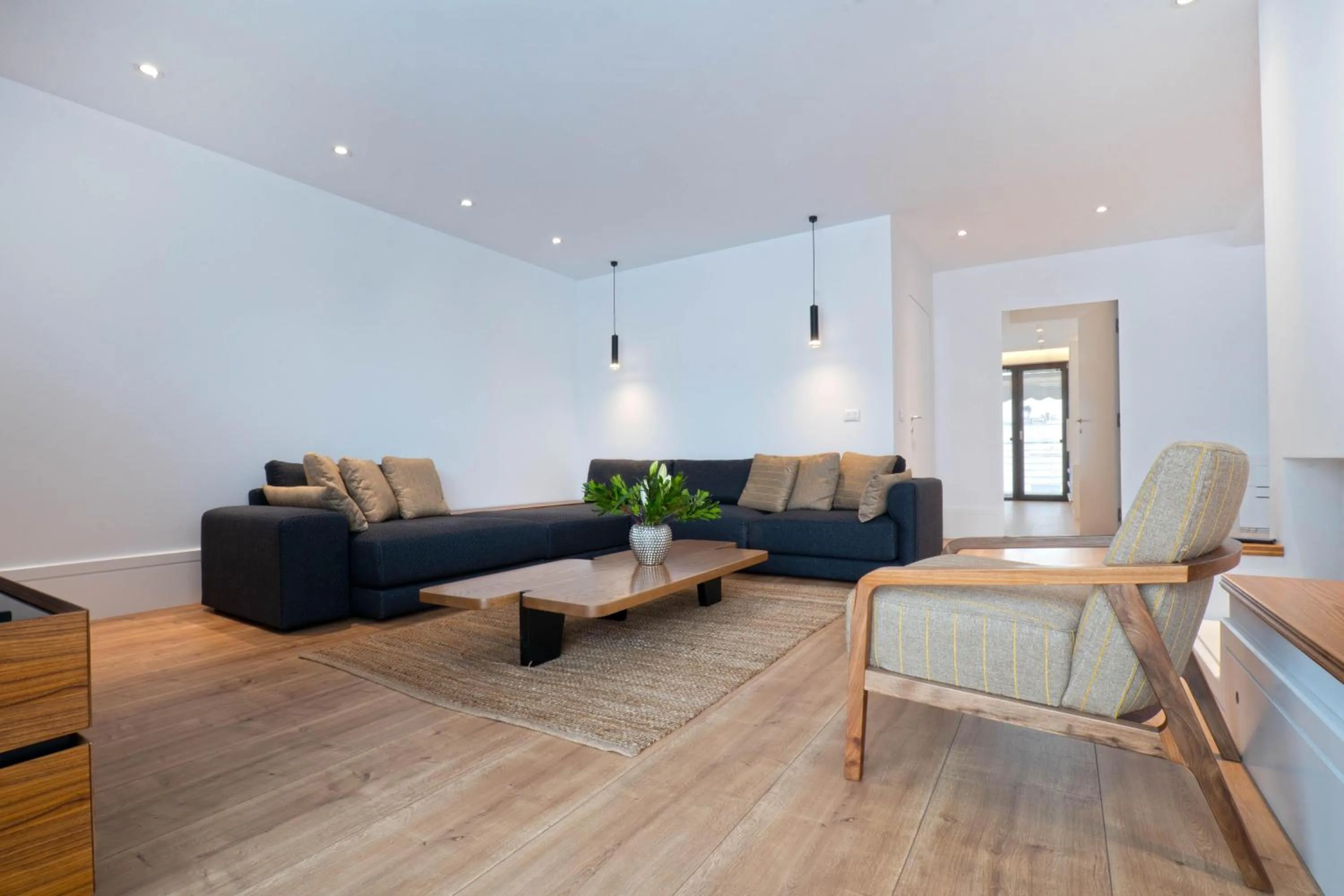 TV and multimedia in The Rooms Serviced Apartments Tirana