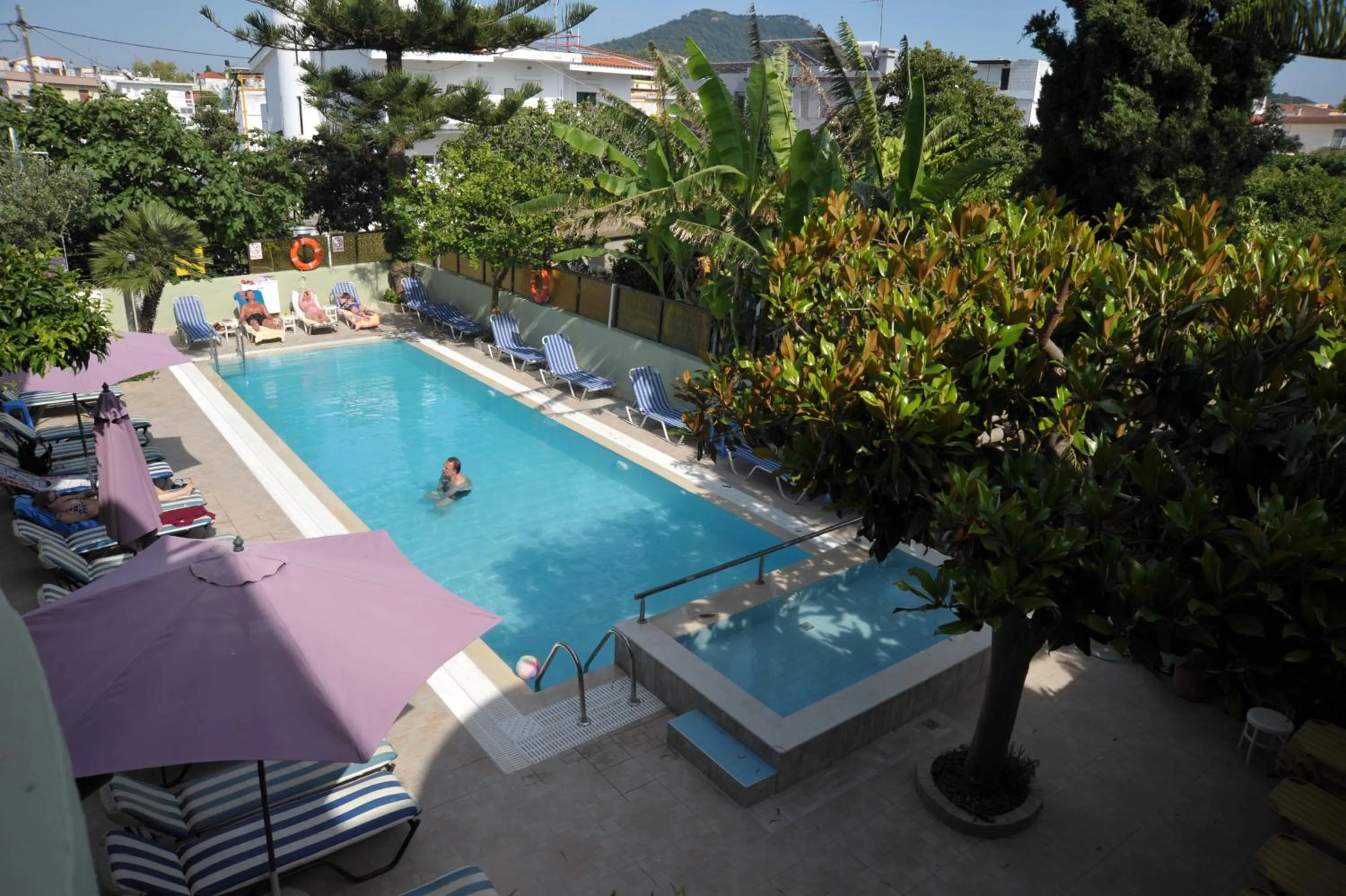 Swimming pool in Anseli Hotel