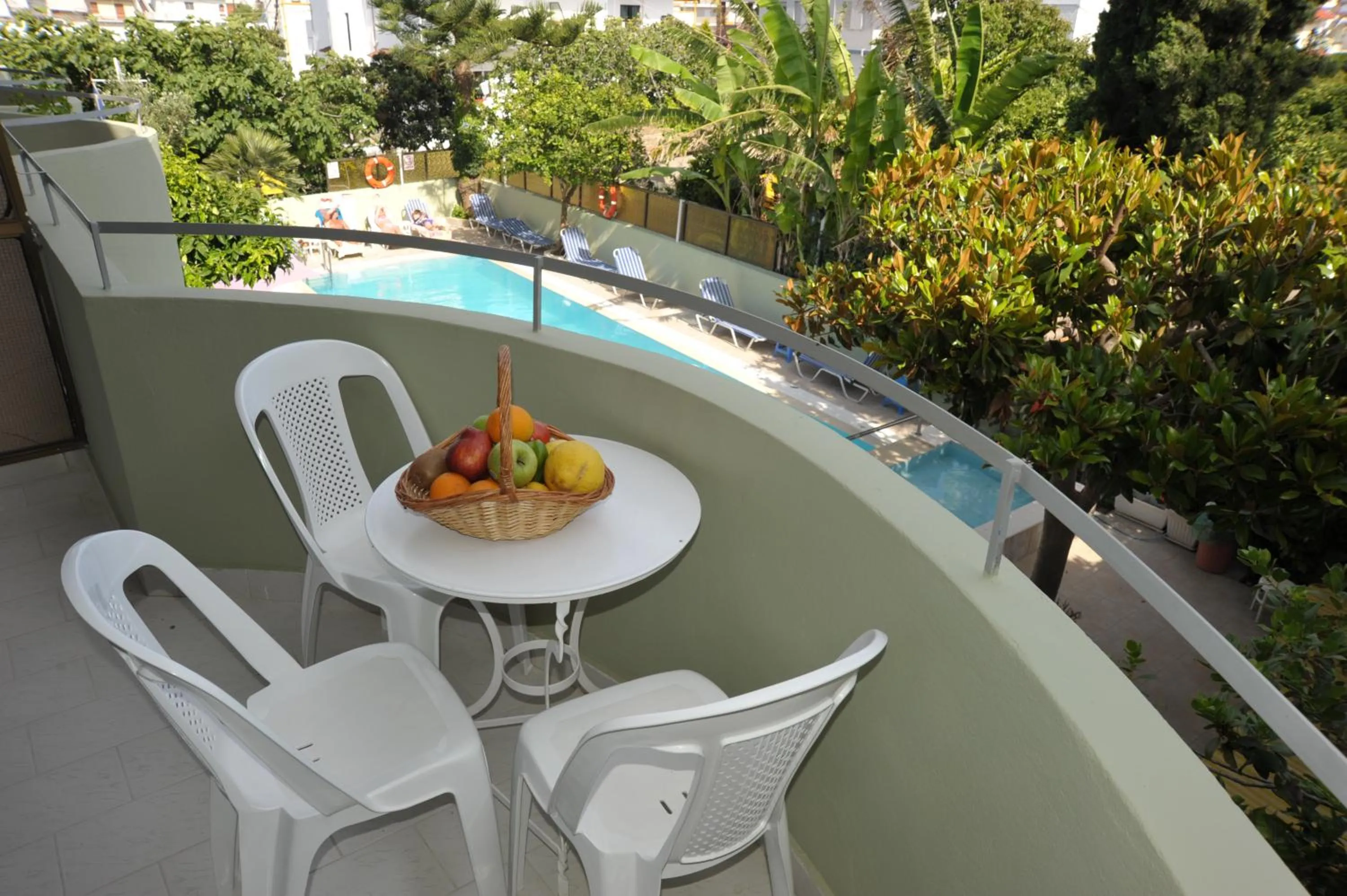 Balcony/Terrace in Anseli Hotel