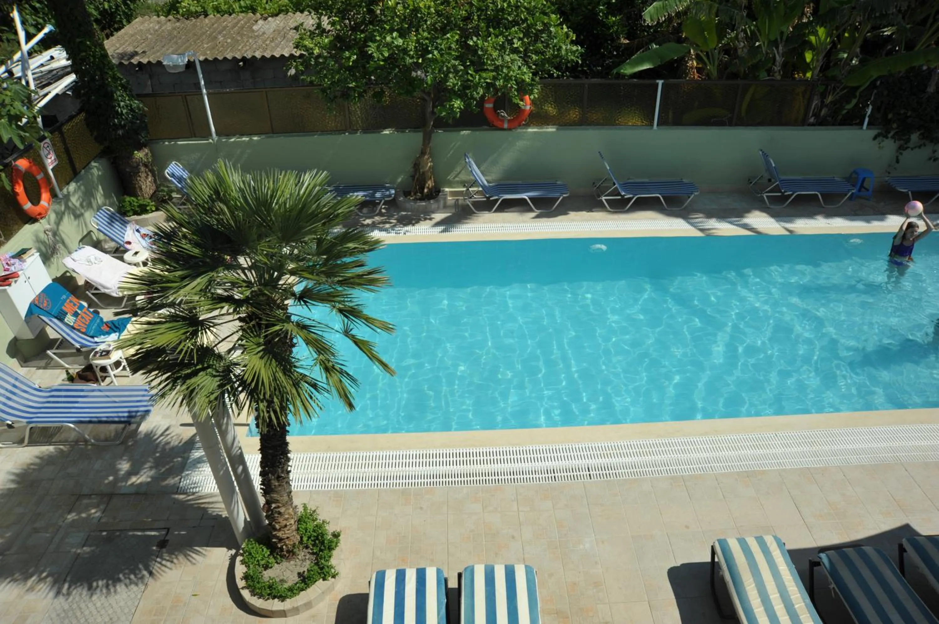 Swimming pool in Anseli Hotel
