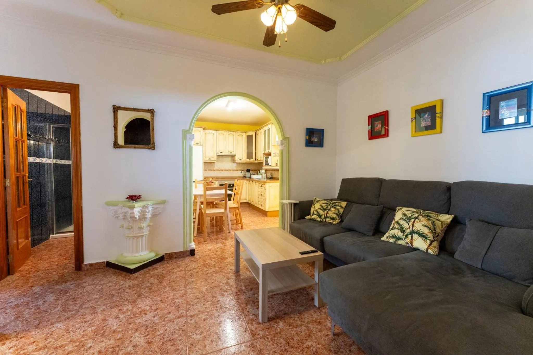 Living room in Casa Resi