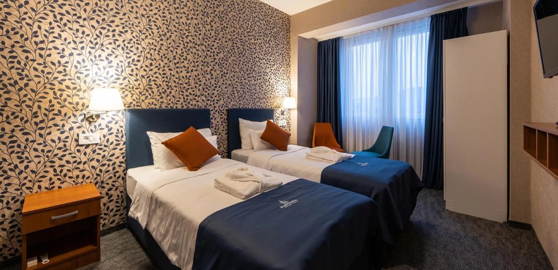 Bed in Hotel Fontana Vrnjačka Banja