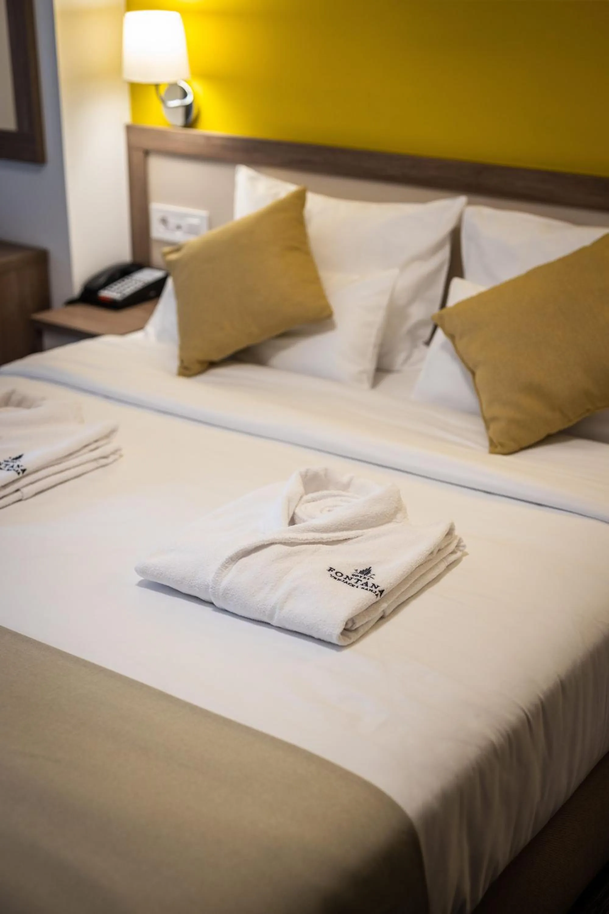 Bed in Hotel Fontana Vrnjačka Banja