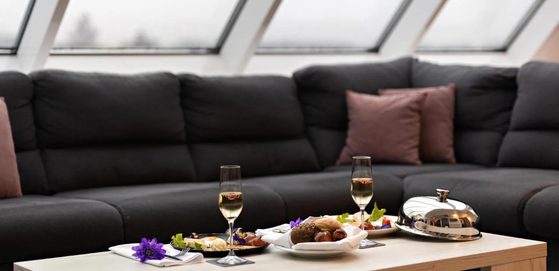 Seating area in Hotel Fontana Vrnjačka Banja