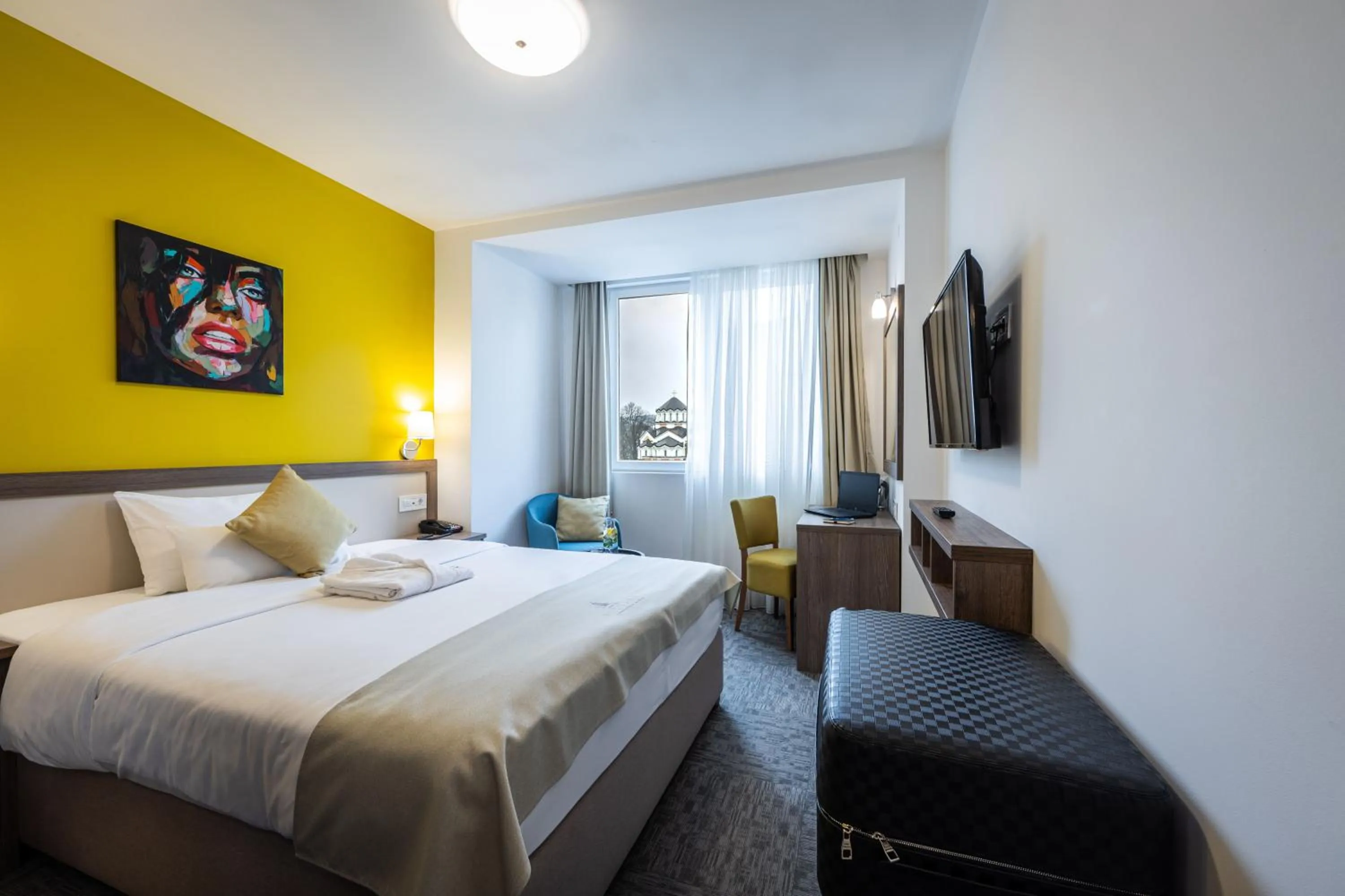 Bed in Hotel Fontana Vrnjačka Banja