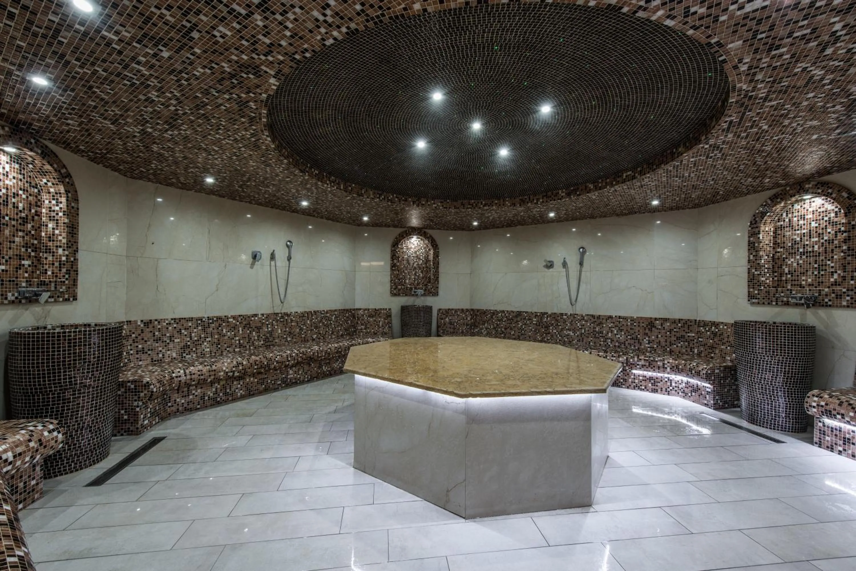 Steam room in Hotel Fontana Vrnjačka Banja