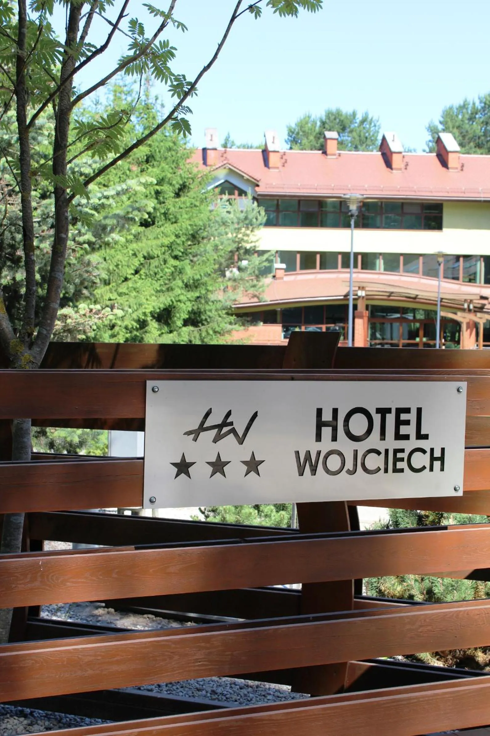 Facade/entrance in Hotel Wojciech