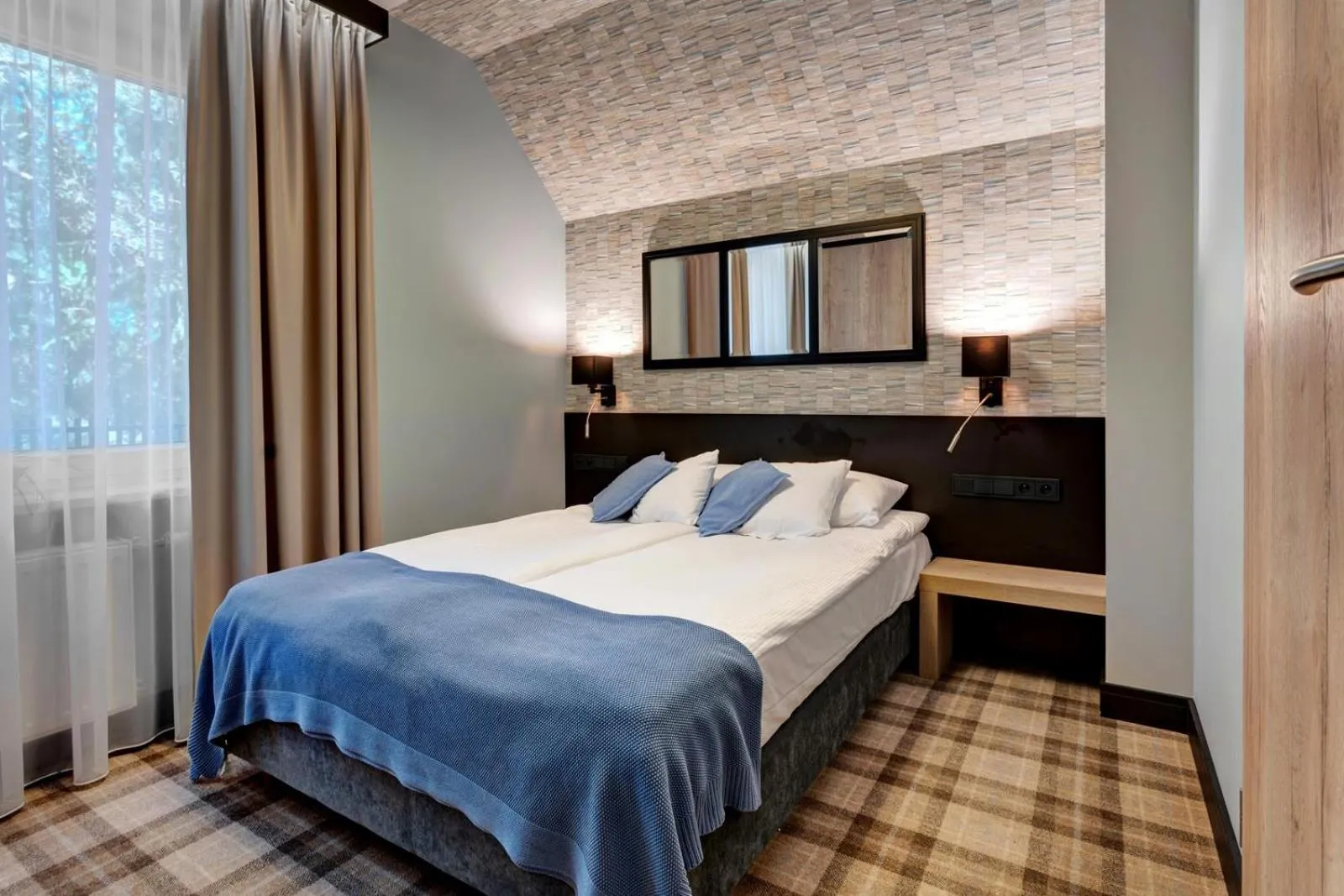 Bed in Hotel Wojciech