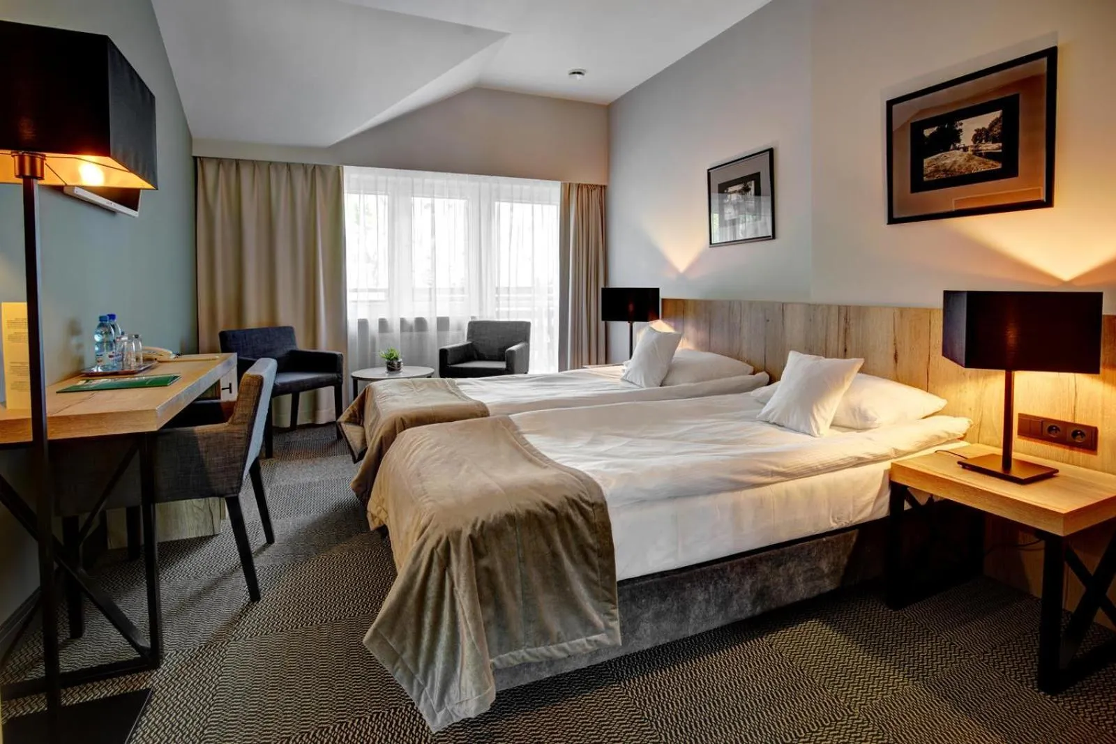 Bed in Hotel Wojciech