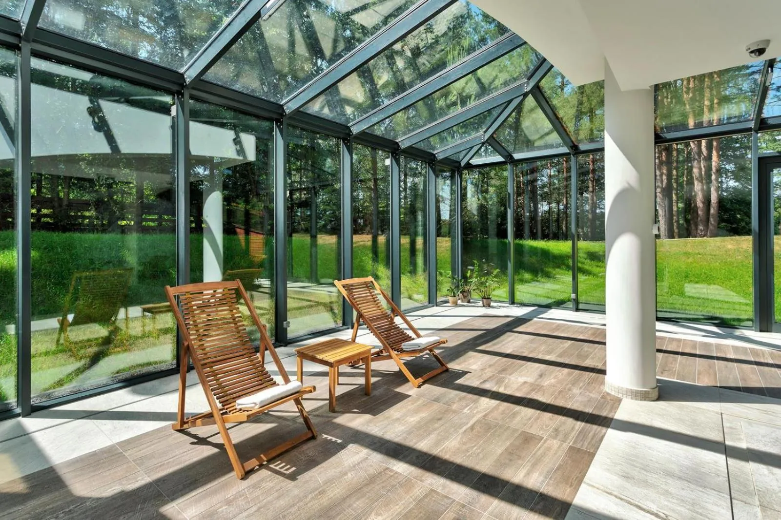 Garden in Hotel Wojciech