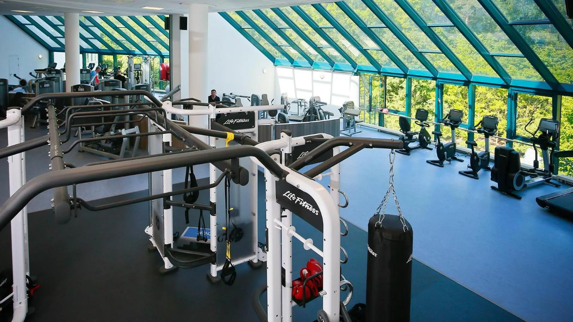 Fitness centre/facilities in Sanadome Hotel & Spa Nijmegen