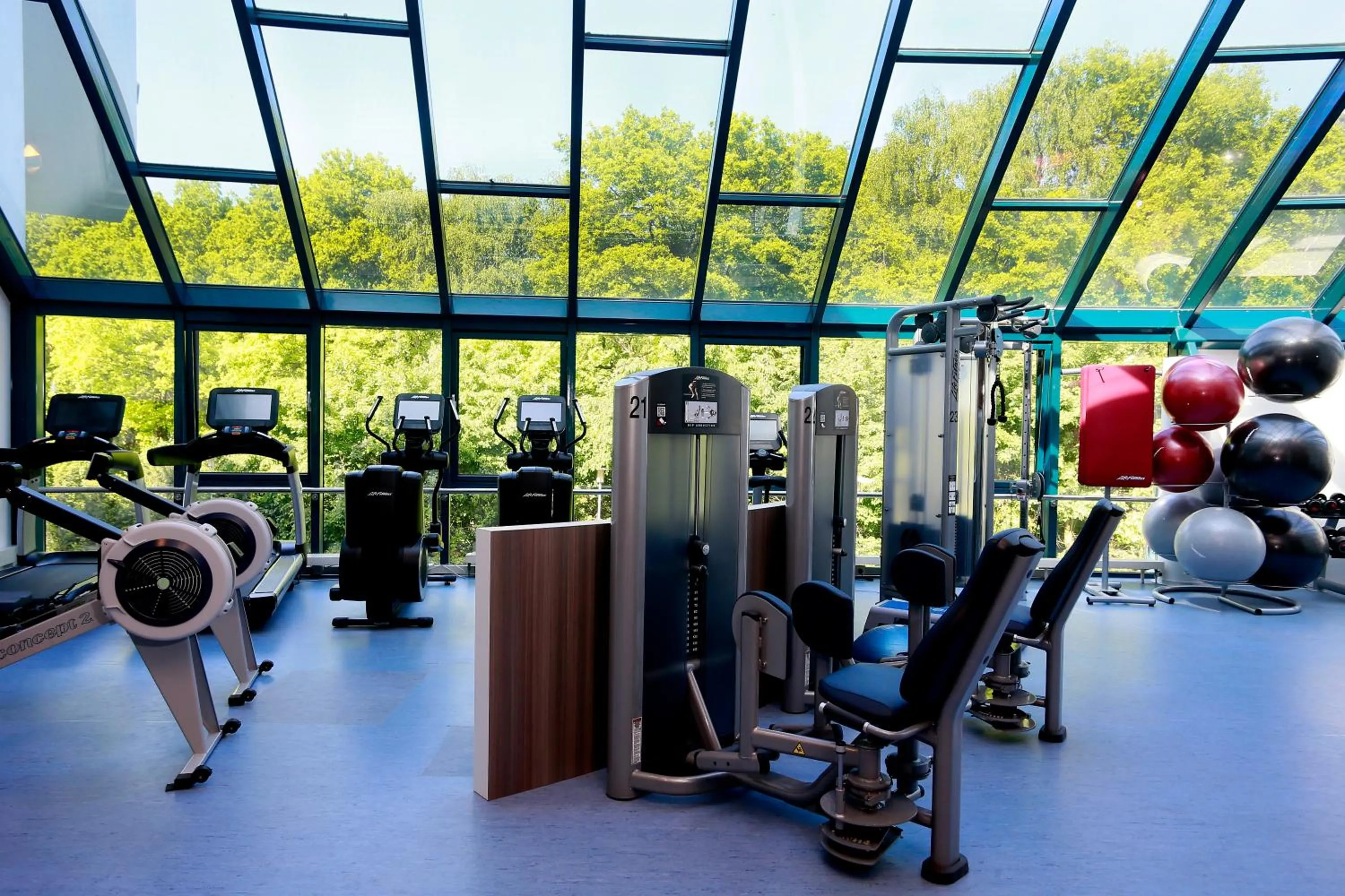 Fitness centre/facilities in Sanadome Hotel & Spa Nijmegen