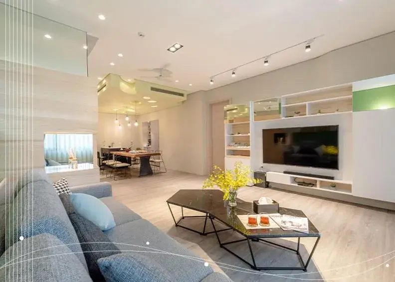 Lobby or reception in Night Home Lobby or reception in Night Home