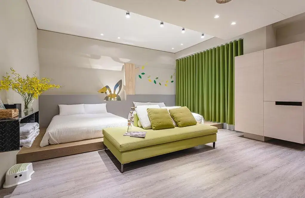 Decorative detail, Bed in Night Home Decorative detail, Bed in Night Home