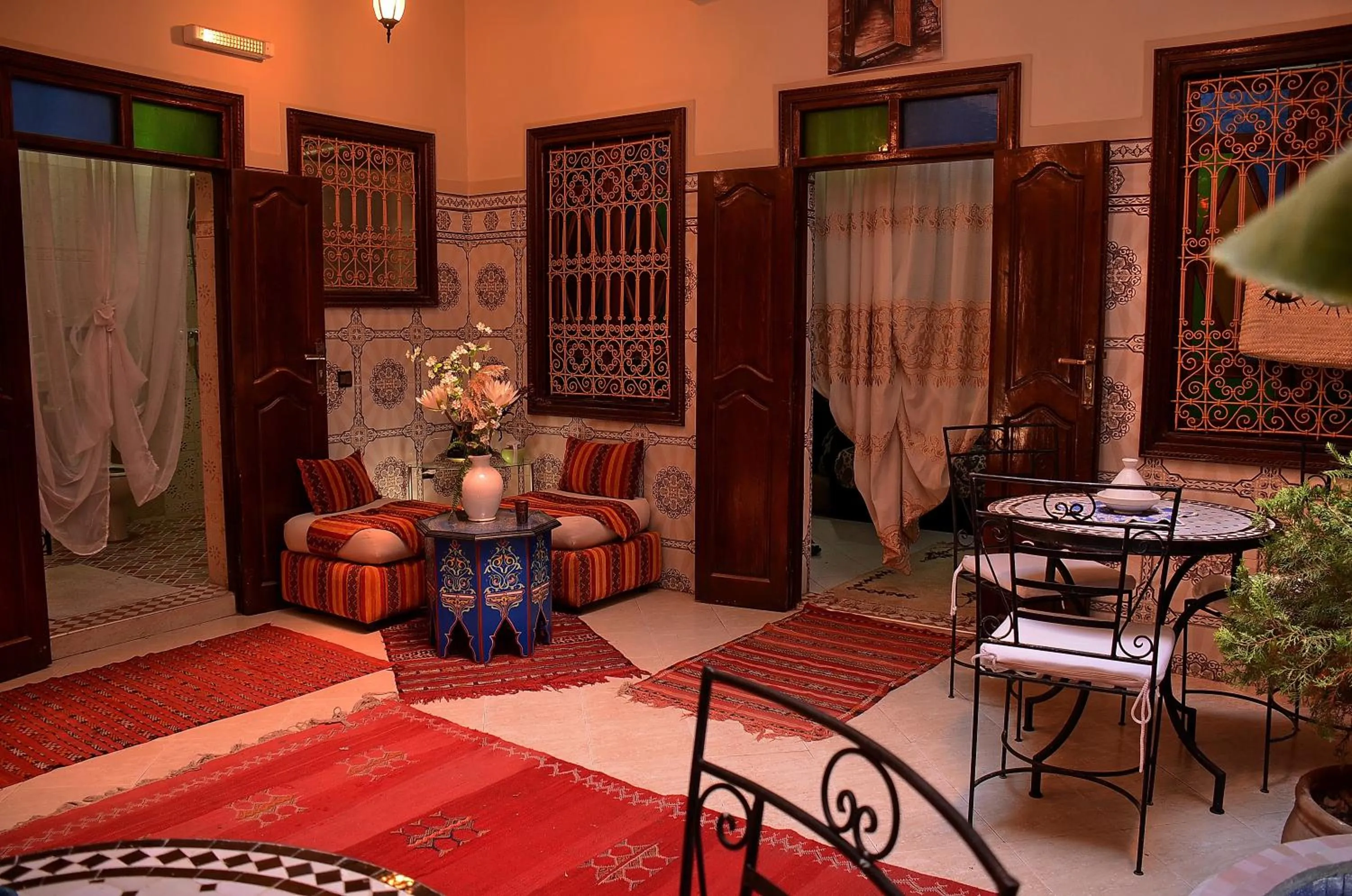 Seating area in Dar LEULEU