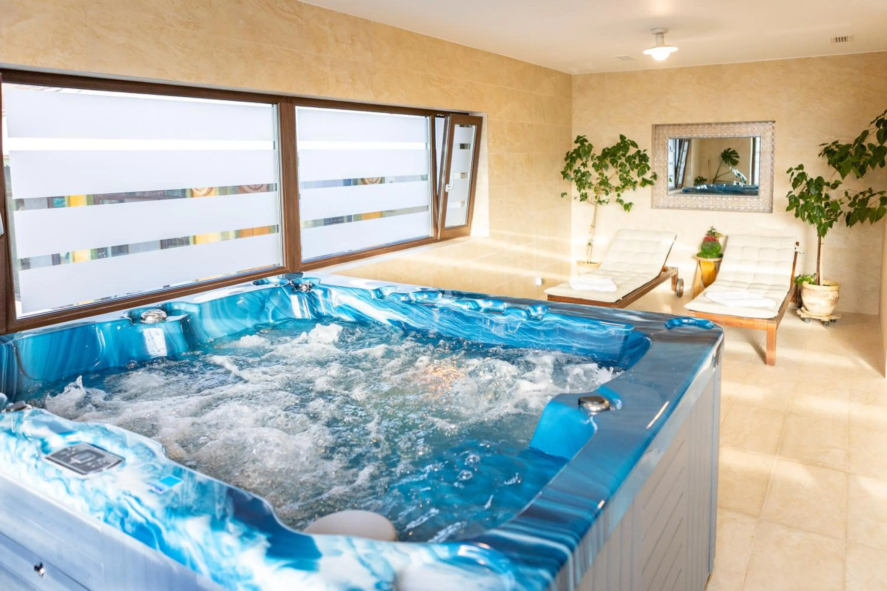 Spa and wellness centre/facilities in Pensiunea Hilltop