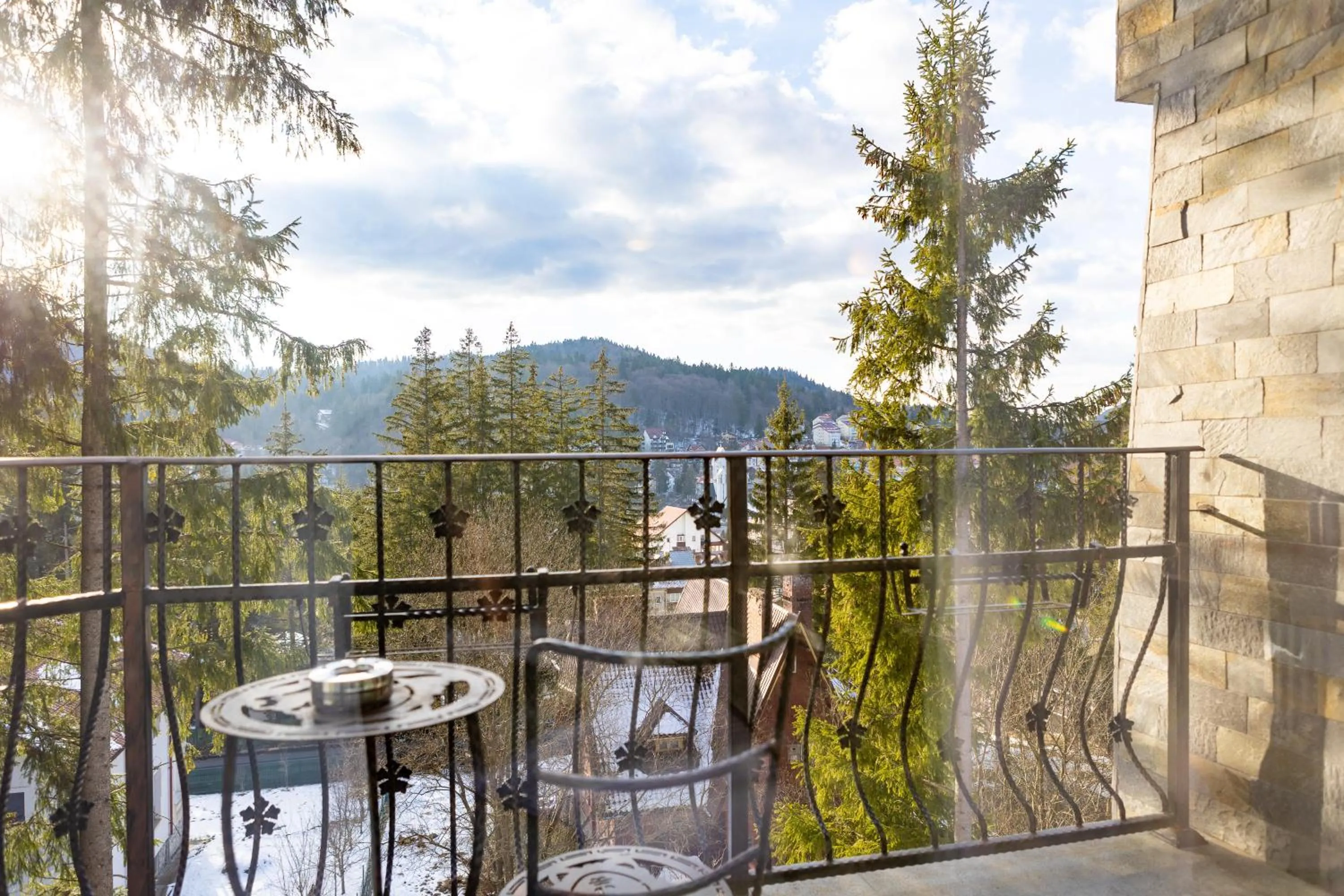 View (from property/room) in Pensiunea Hilltop