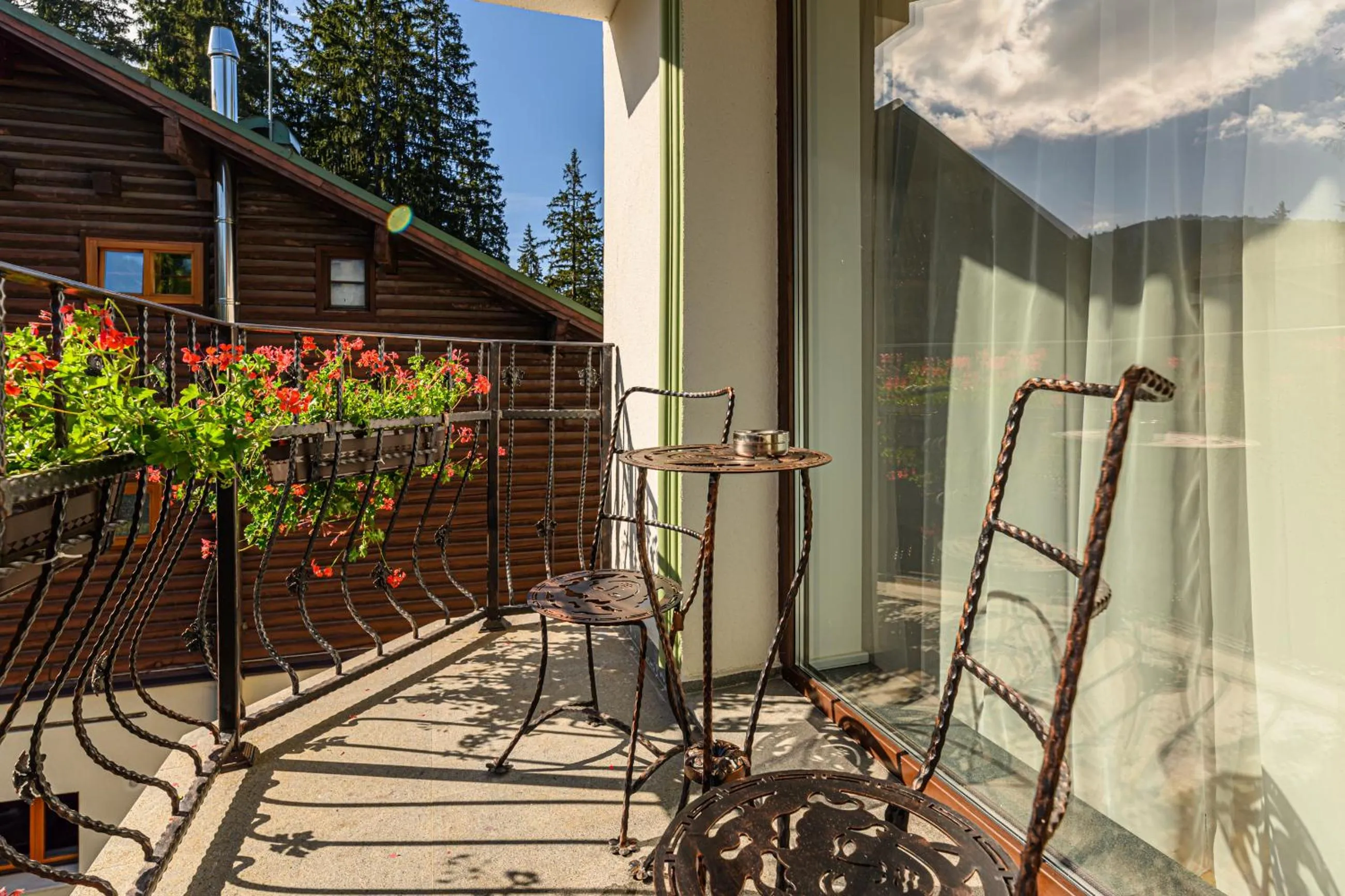 Balcony/Terrace in Pensiunea Hilltop