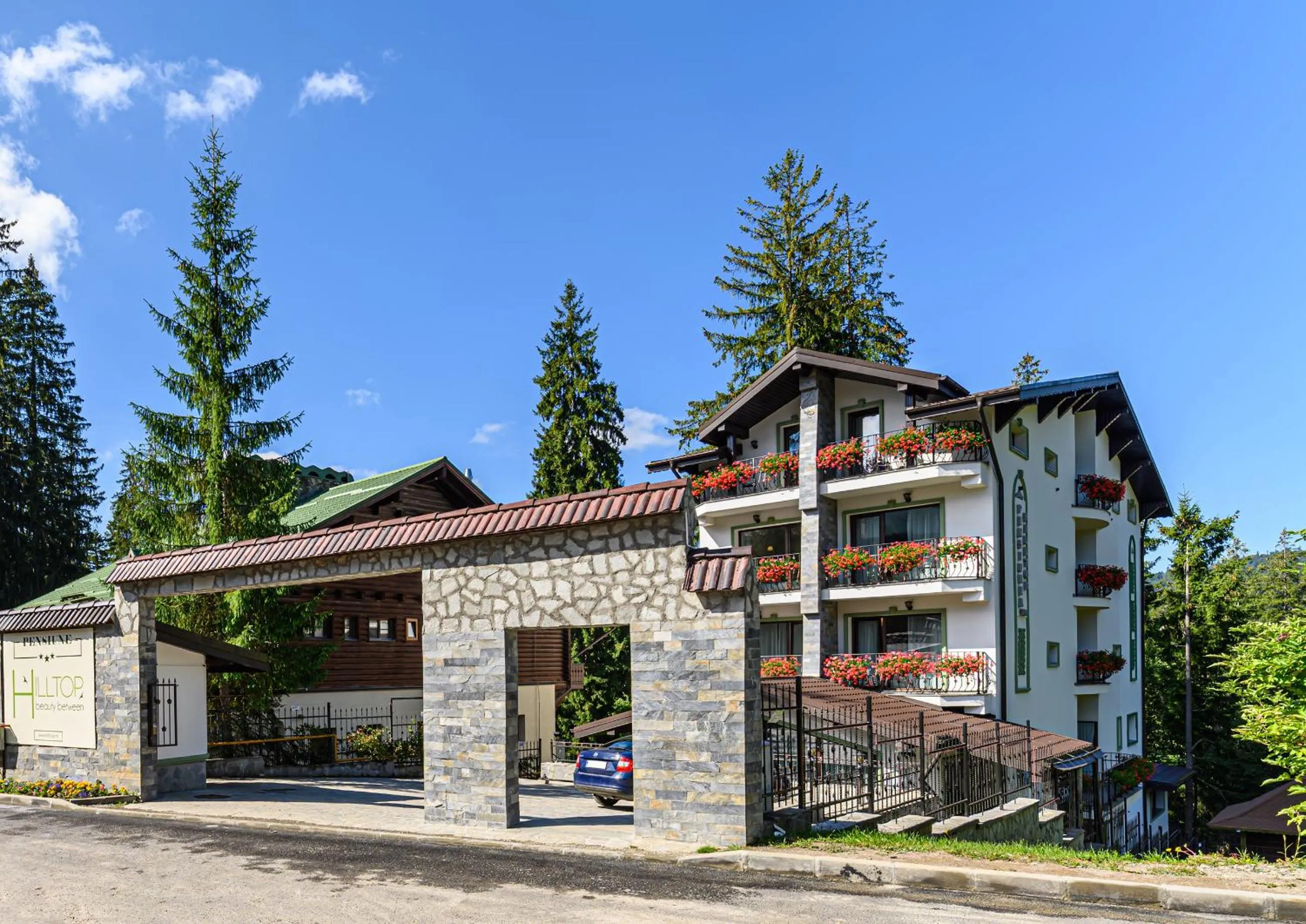 Property building in Pensiunea Hilltop