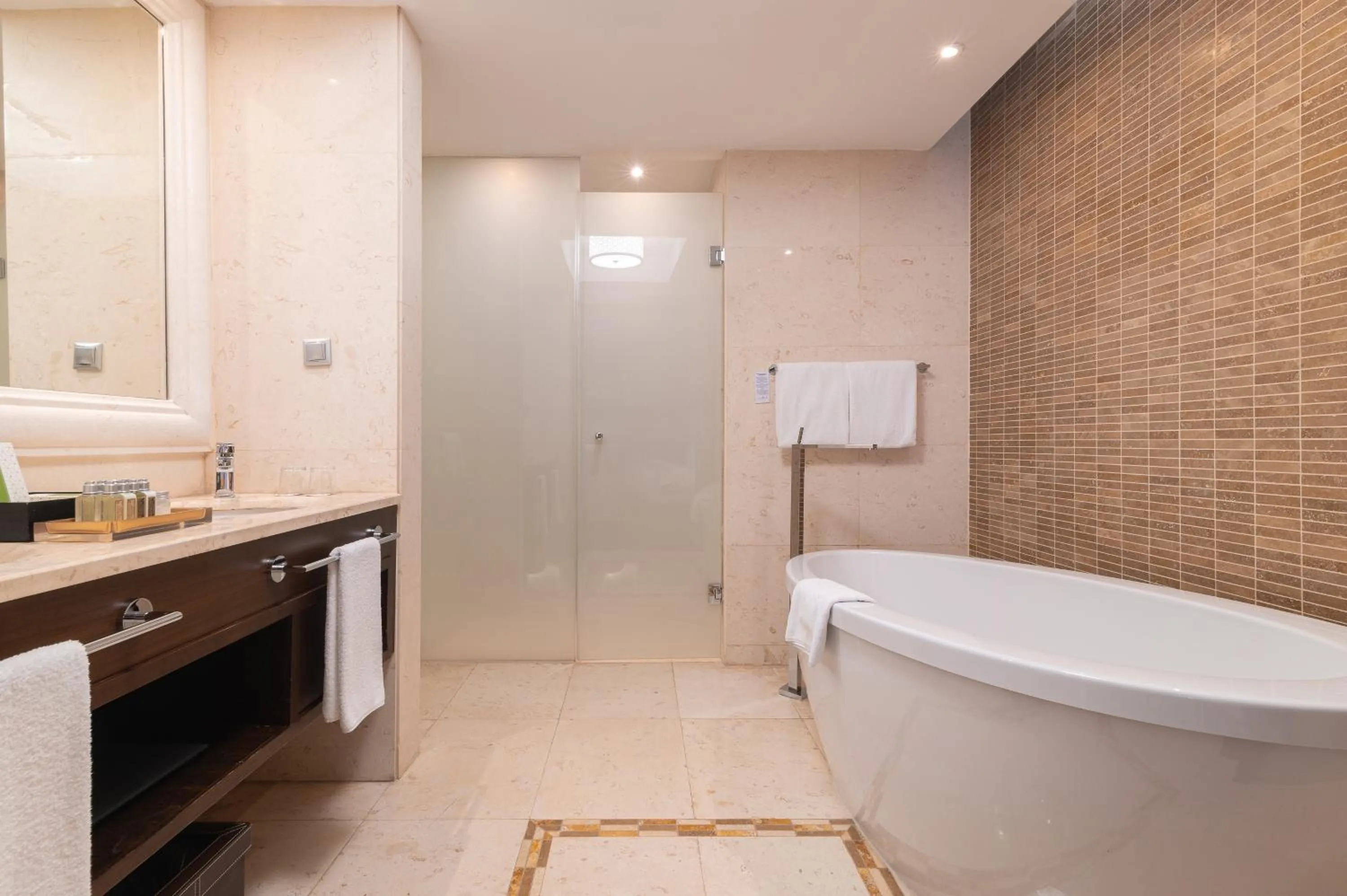 Bathroom in Rixos Borovoe