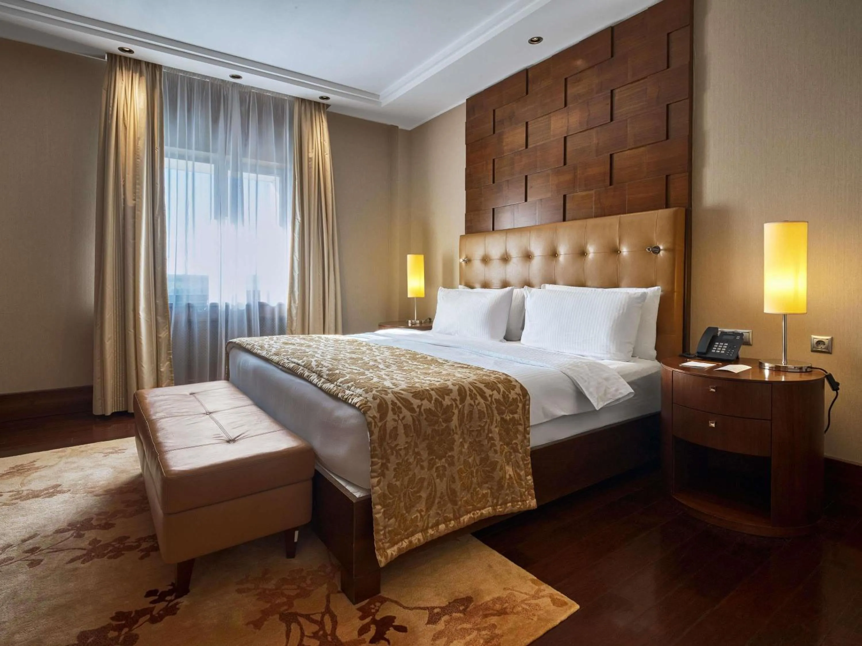 Bedroom, Bed in Rixos Borovoe