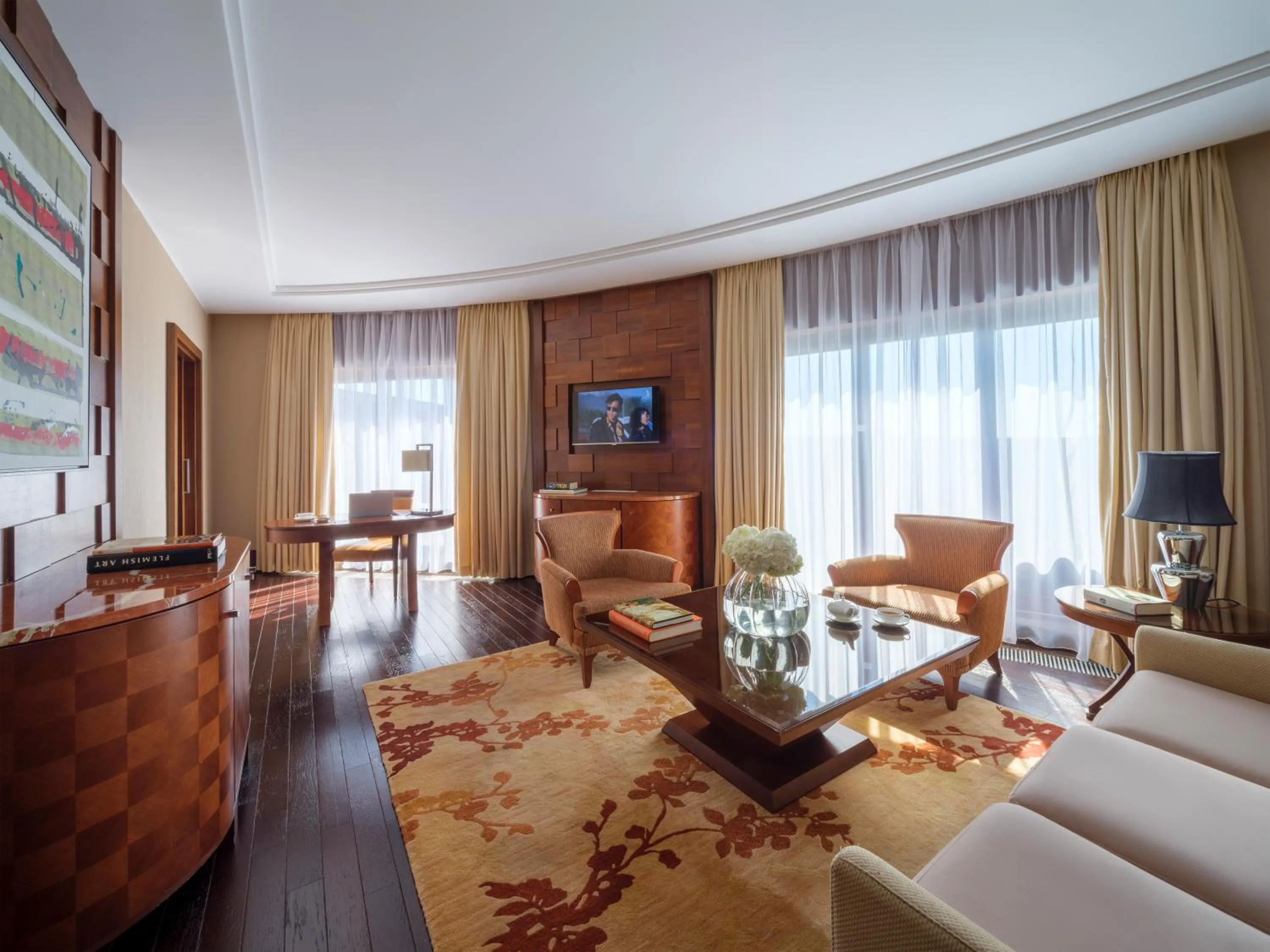 Living room in Rixos Borovoe