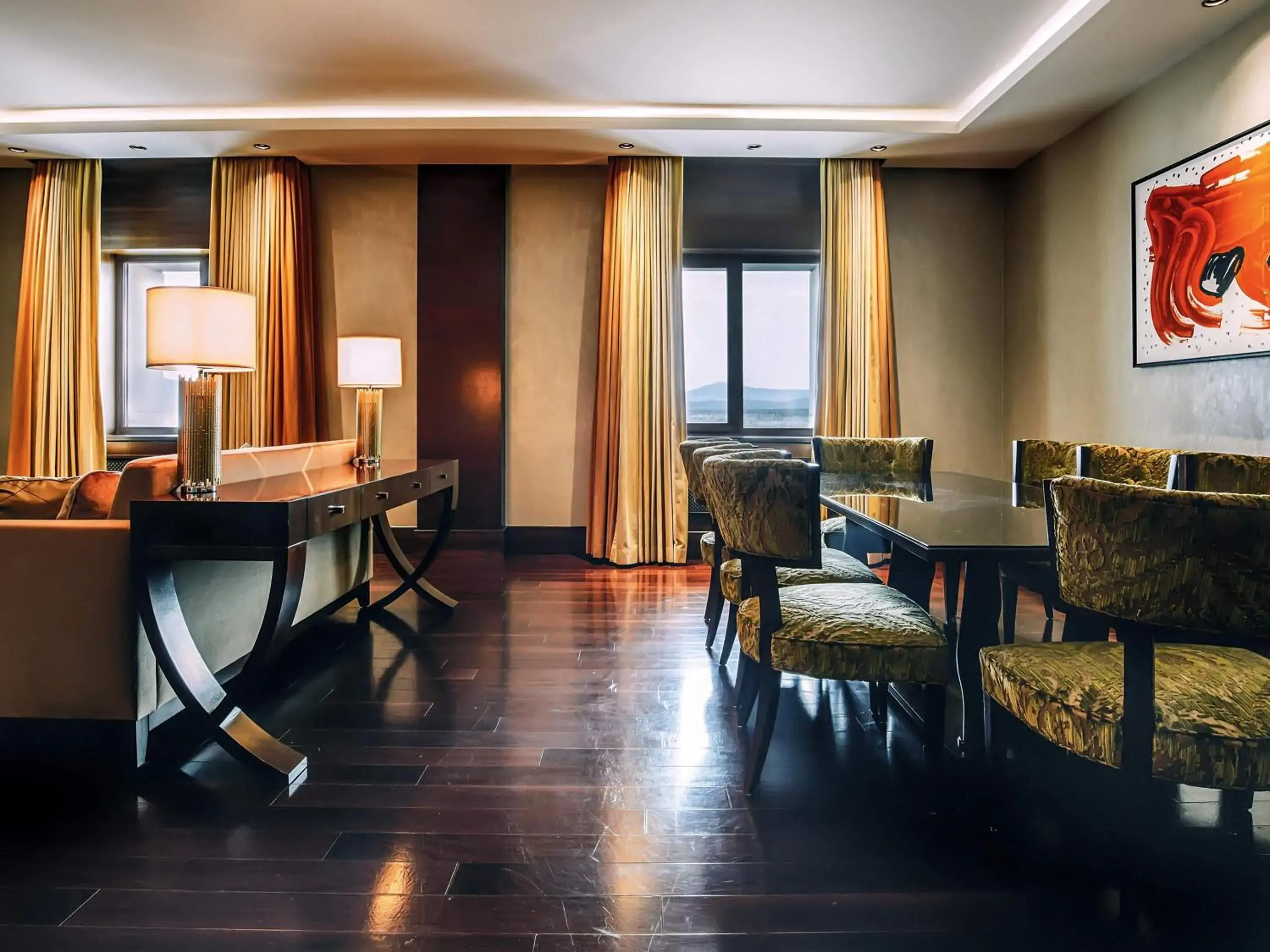 Bedroom in Rixos Borovoe Bedroom in Rixos Borovoe