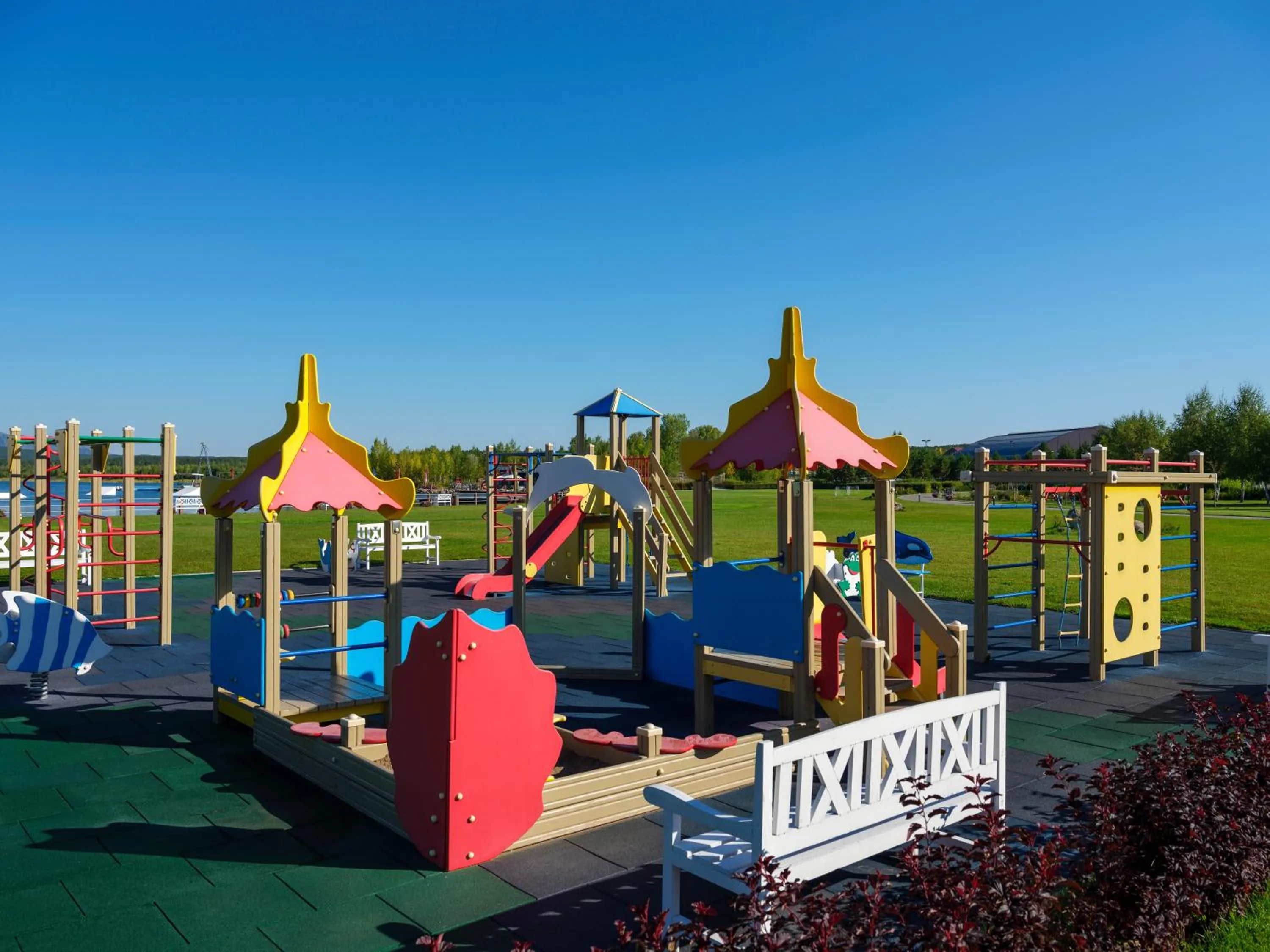 Children play ground in Rixos Borovoe