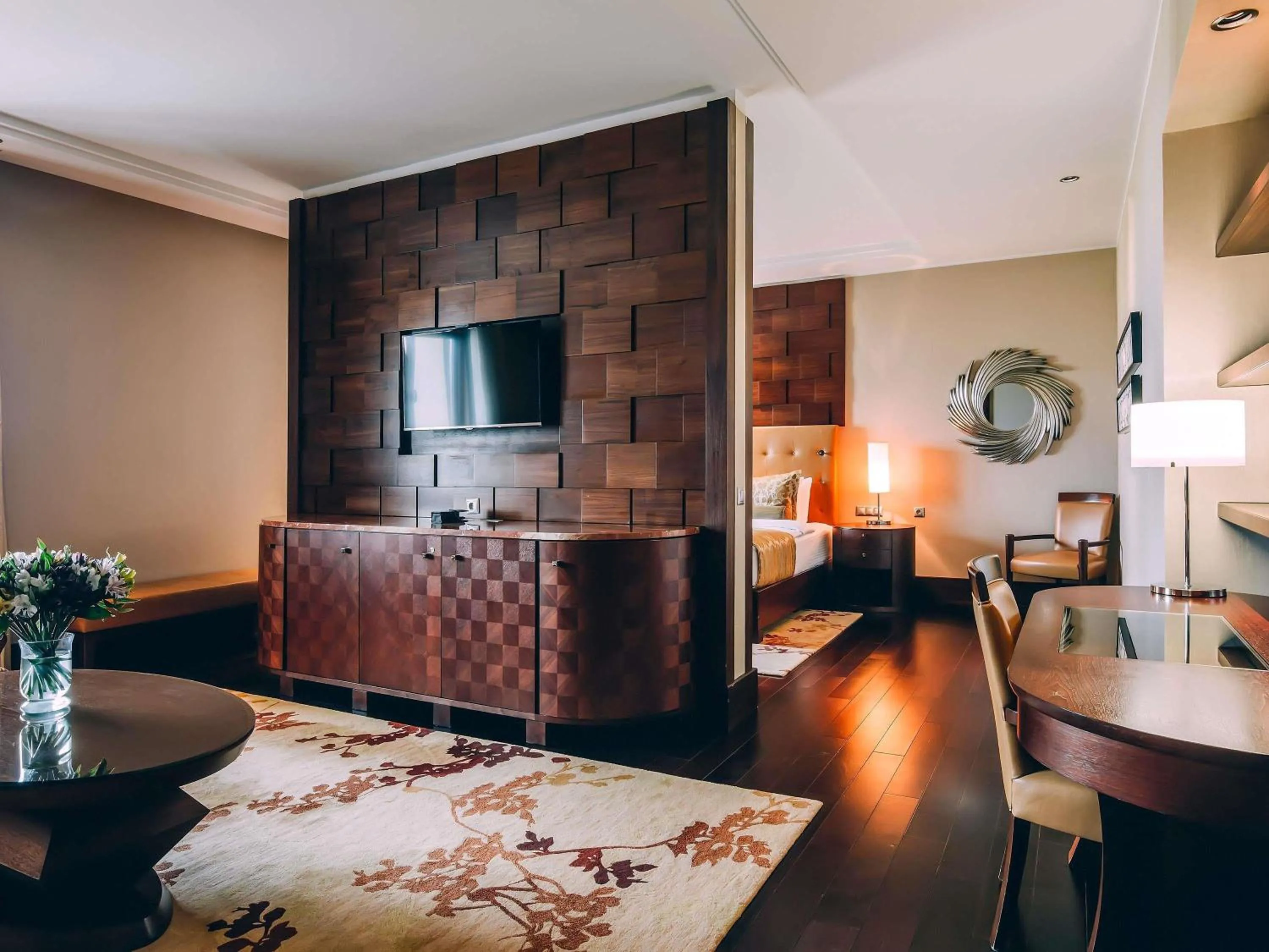 Bedroom in Rixos Borovoe