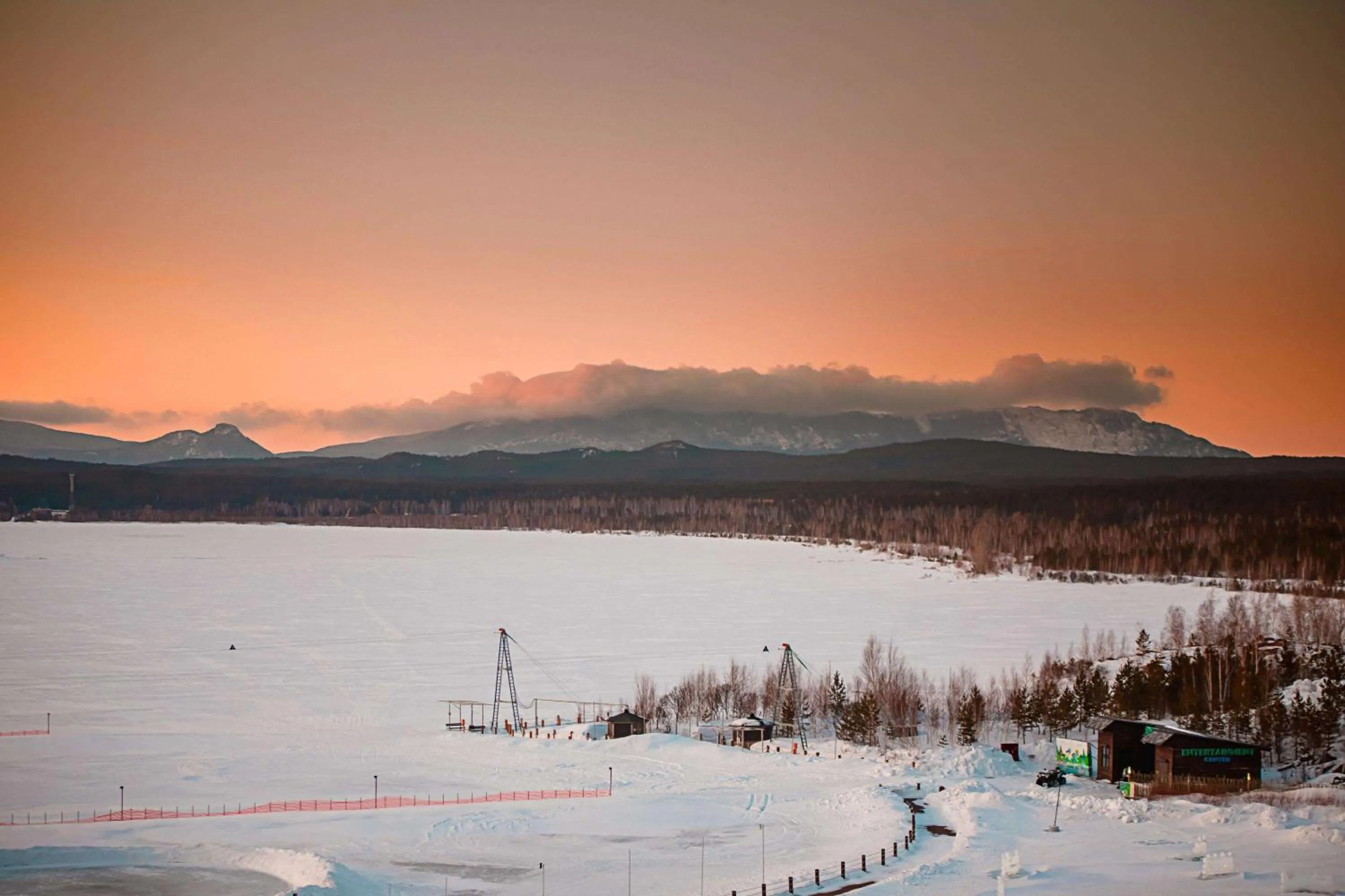 Natural landscape in Rixos Borovoe