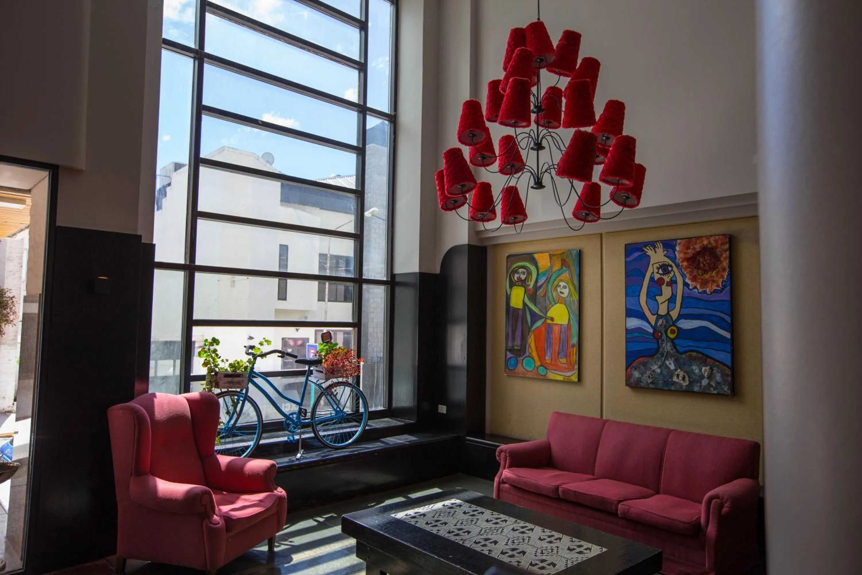 Living room in HOTEL BARILOCHE CITY