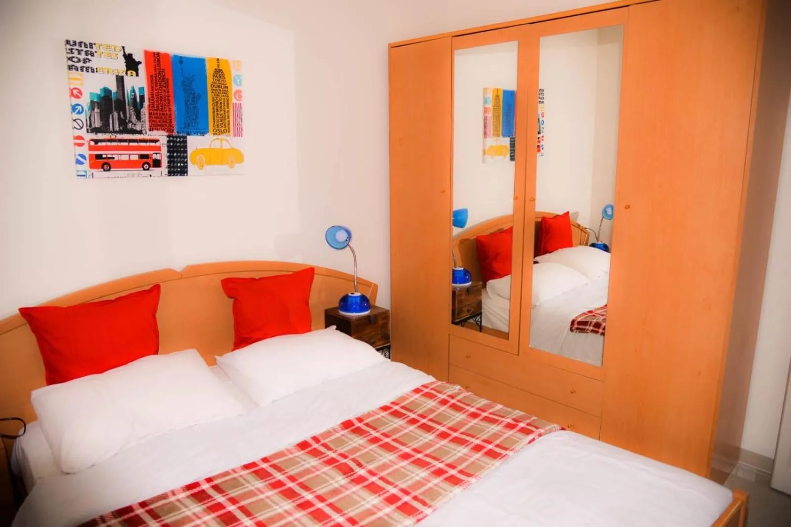 Bedroom, Bed in Rooms on the sea