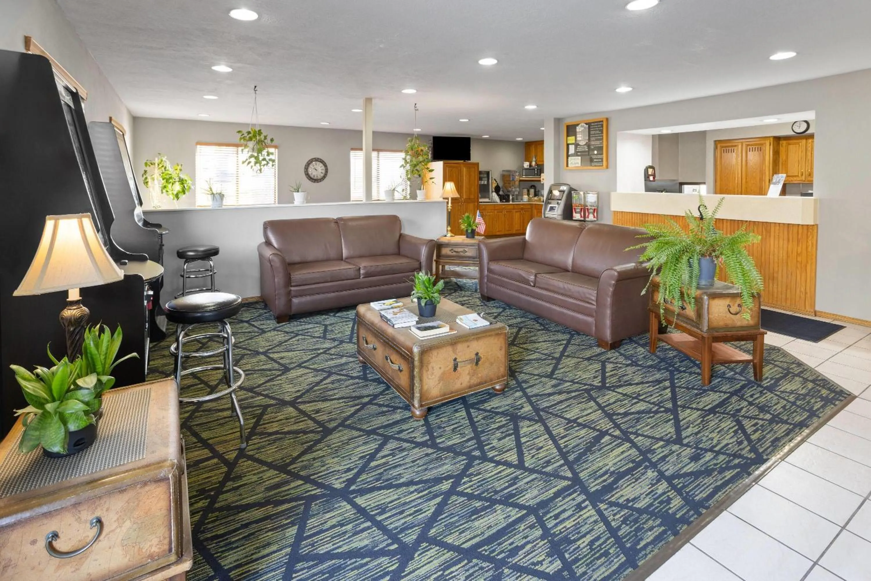 Lobby or reception in Super 8 by Wyndham New Stanton