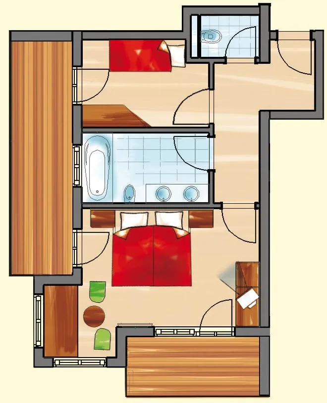 Photo of the whole room in Familienhotel Maria