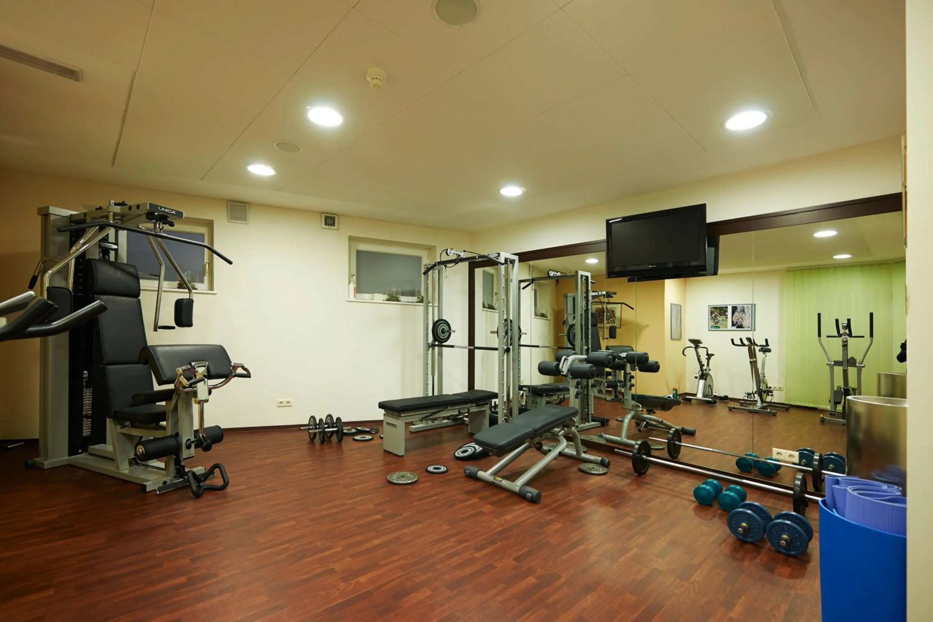 Fitness centre/facilities in Familienhotel Maria