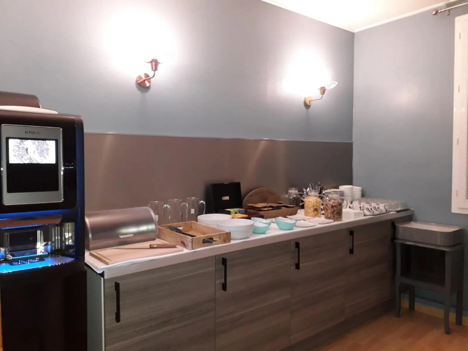 Food and drinks in Hotel de Normandie