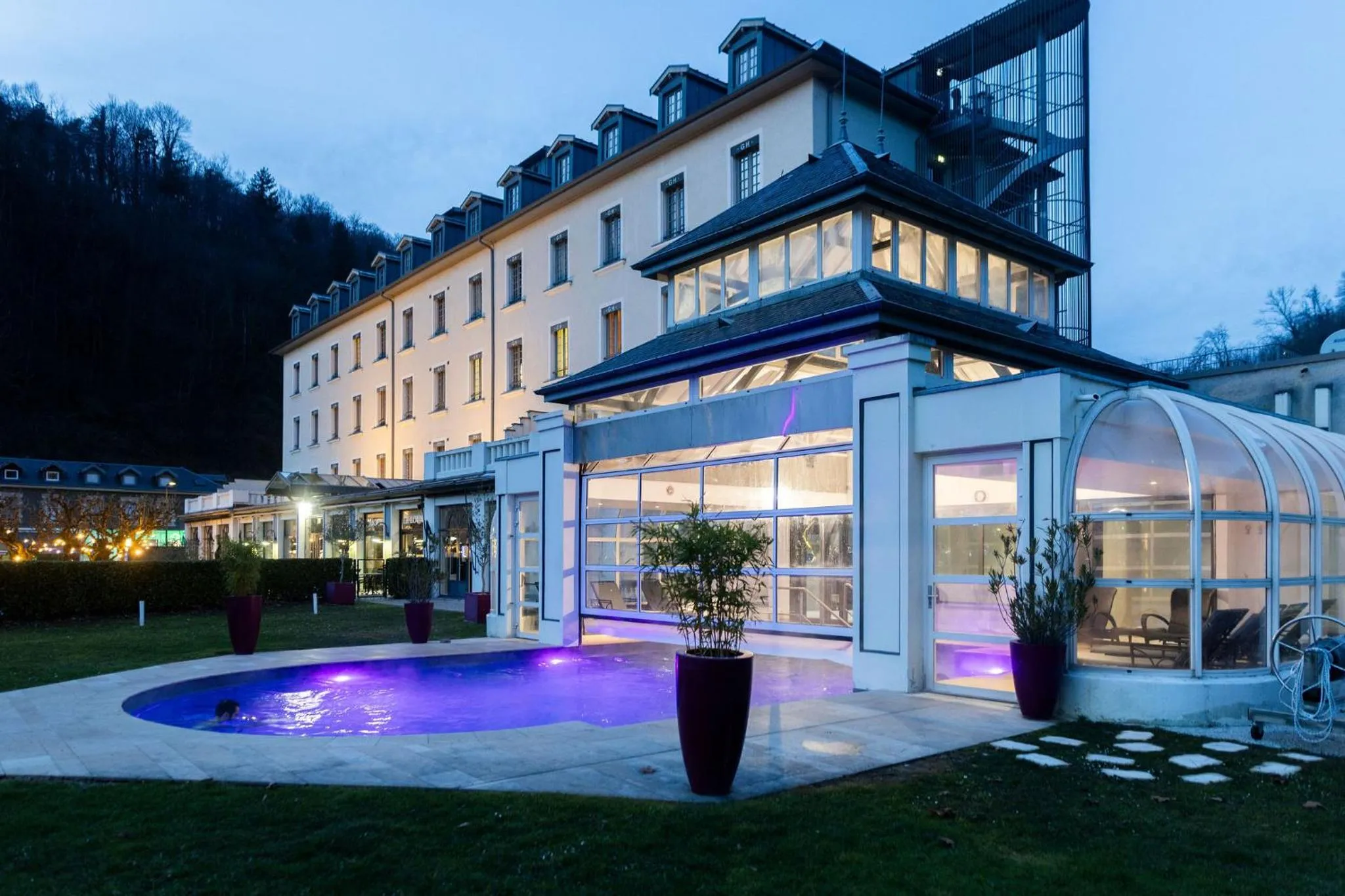Property building in Grand Hôtel & Spa Uriage
